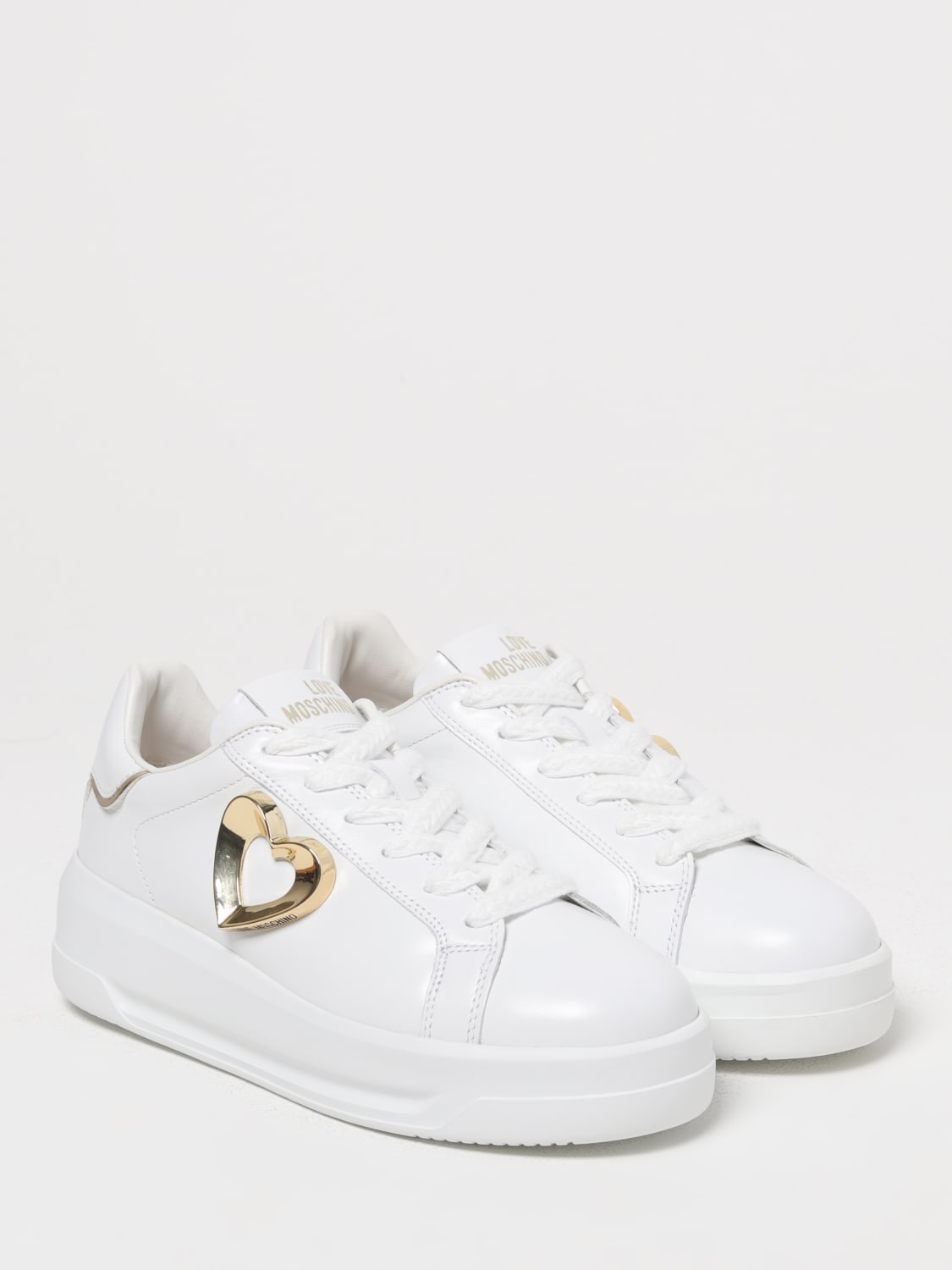 スニーカー LOVE MOSCHINO Woman Sneakers White JA15545G0MIA6 10A LOVE MOSCHINO: Sneakers woman - White | Love Moschino