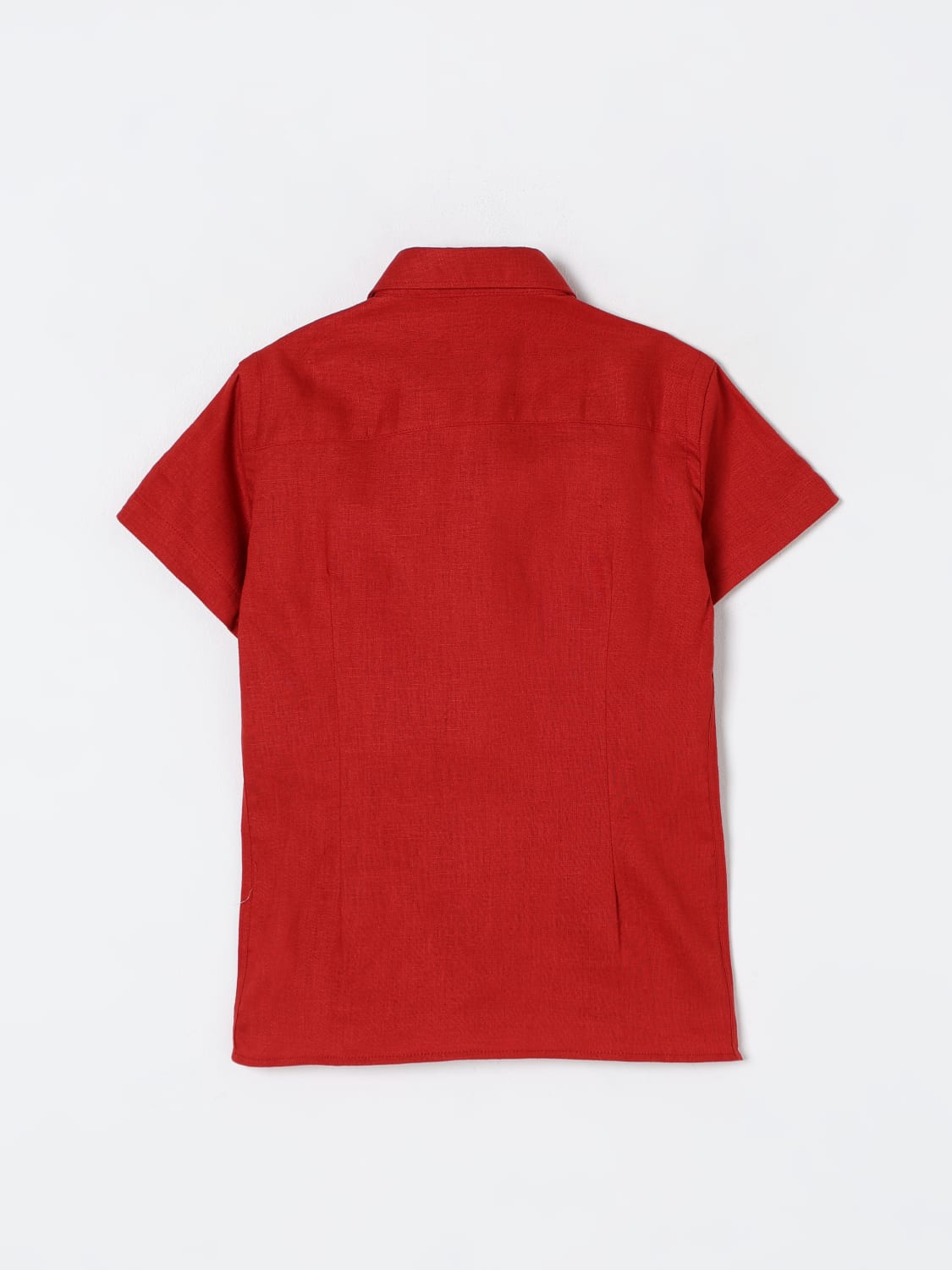 MANUEL RITZ HEMD: Hemd kinder Manuel Ritz, Rot - Img 2