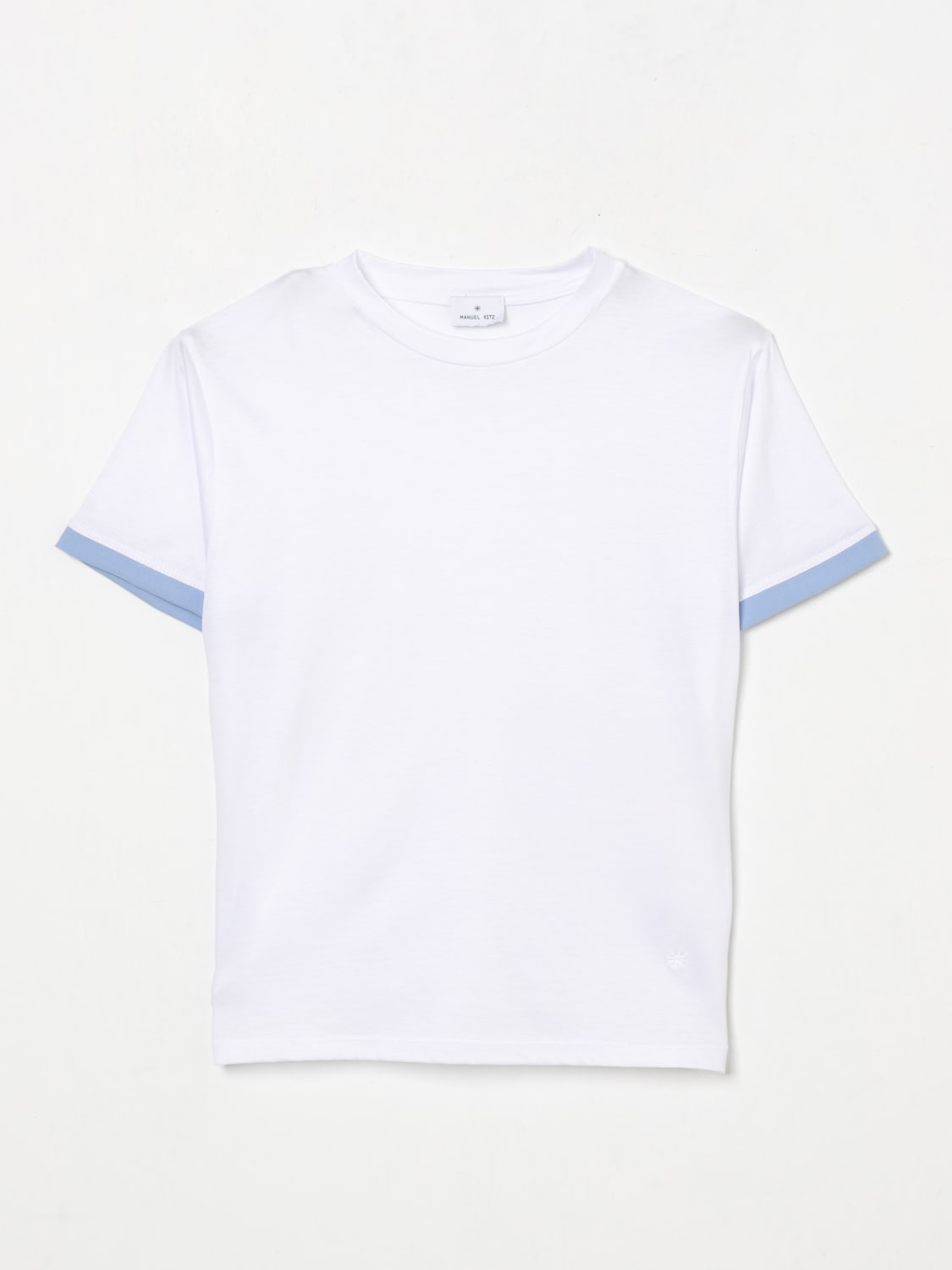 MANUEL RITZ T-SHIRT: T-shirt kids Manuel Ritz, White - Img 1