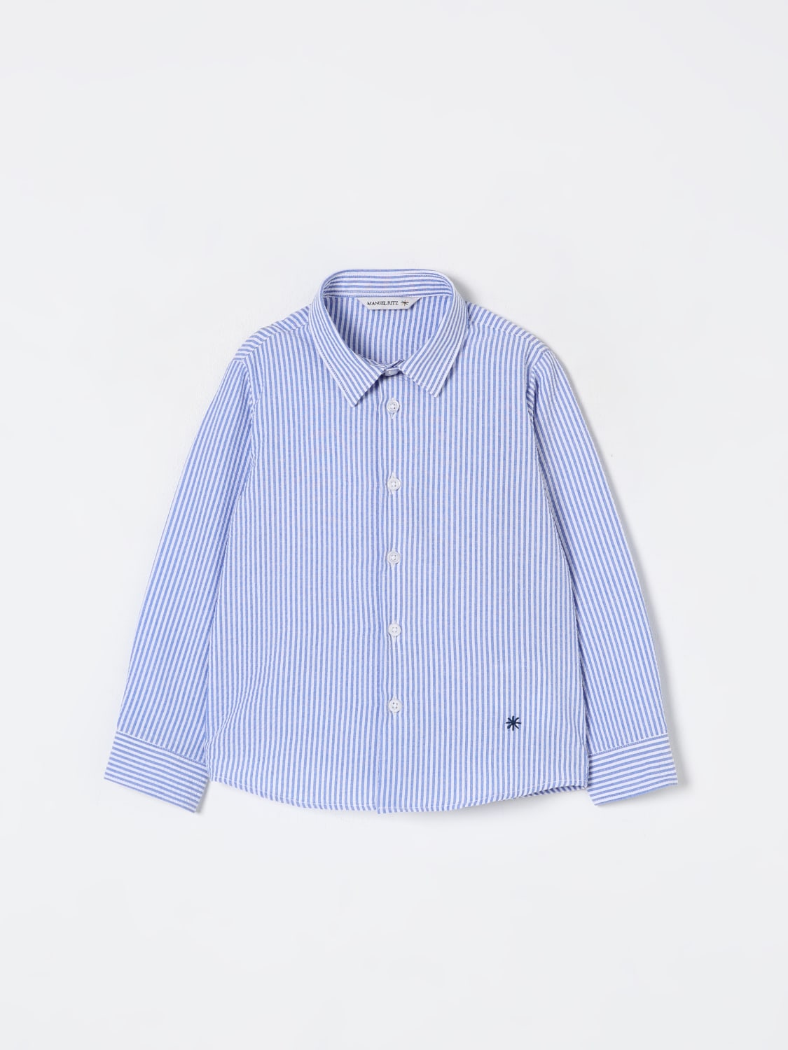 MANUEL RITZ SHIRT: Shirt kids Manuel Ritz, Blue - Img 1