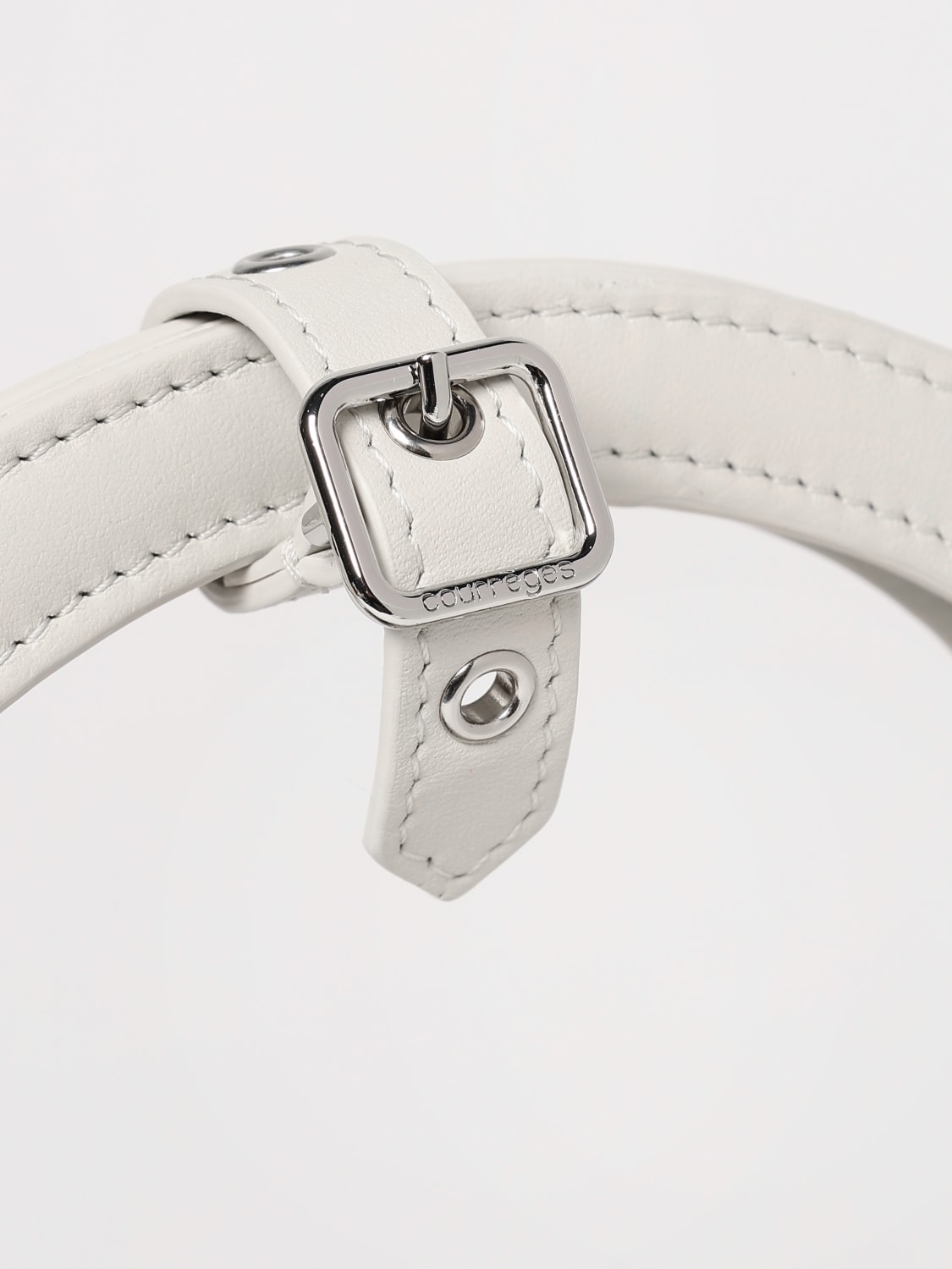 COURRÈGES HANDBAG: Handbag woman CourrÈges, White - Img 4