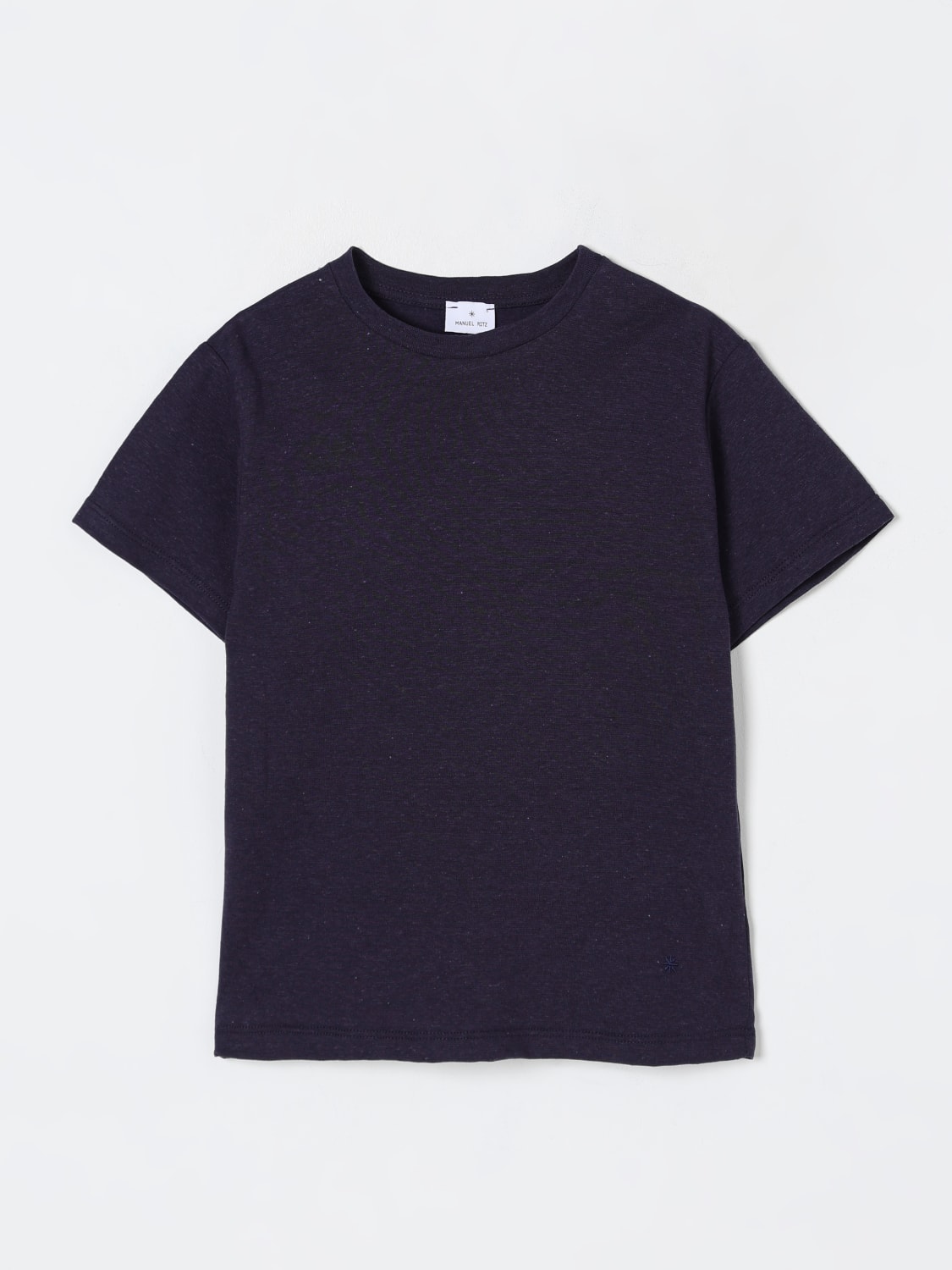 MANUEL RITZ T-SHIRT: T-shirt enfant Manuel Ritz, Bleu - Img 1