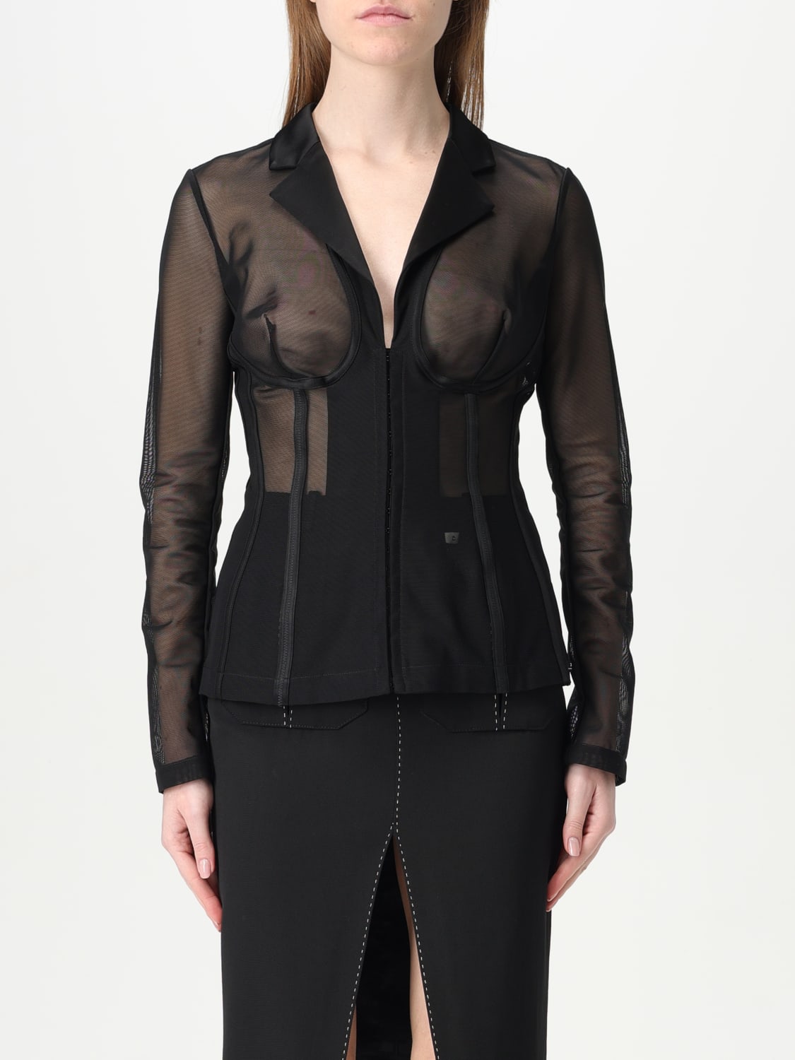 アウターその他 ELISABETTA FRANCHI Woman Blazer Black GI134 110 ELISABETTA FRANCHI: Blazer woman - Black | Elisabetta