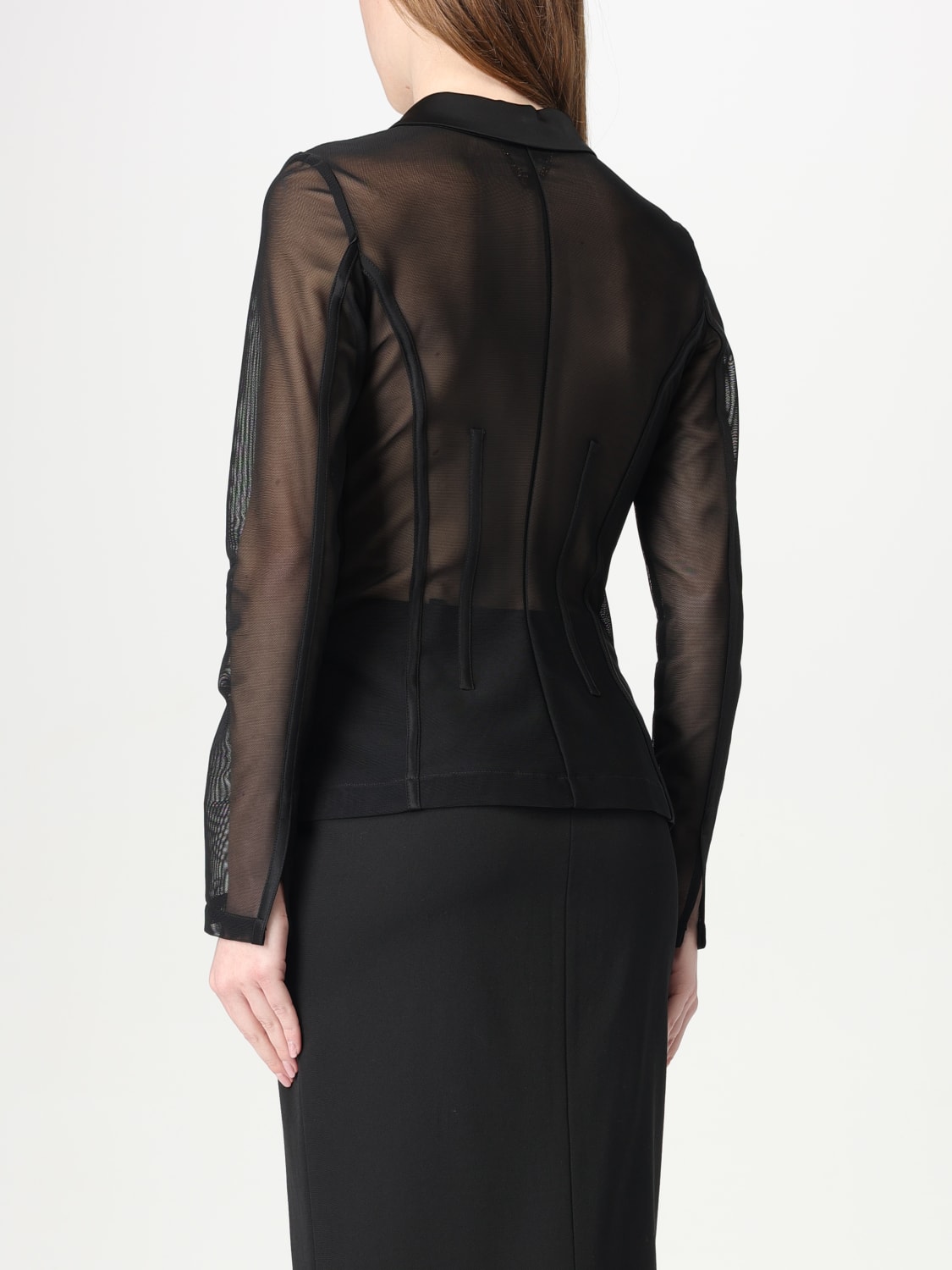 ELISABETTA FRANCHI: Blazer woman - Black | Elisabetta