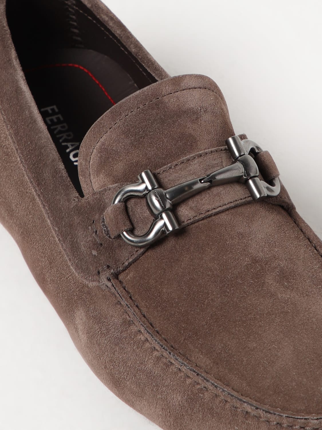 FERRAGAMO MOKASSINS: Mokassins herren Ferragamo, Braun - Img 4