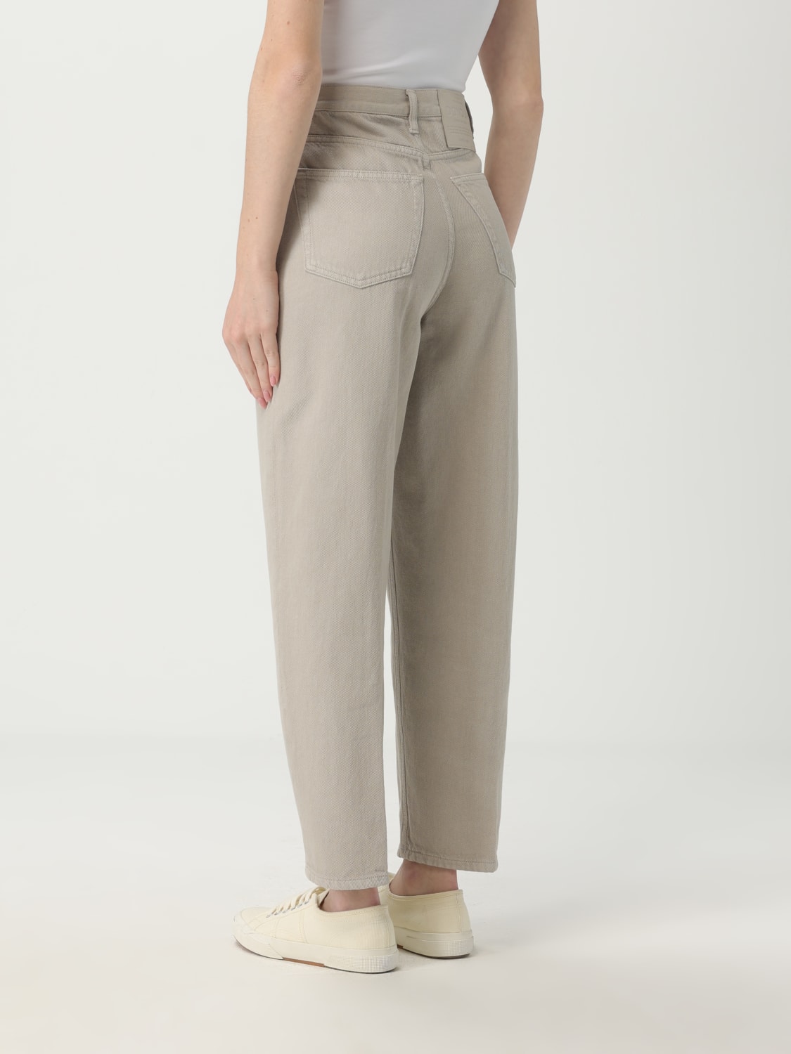 パンツ DONDUP Woman Pants Beige DP784BF0018DPTD 010 DONDUP: Pants woman - Beige | Dondup pants DP784BF0018DPTD