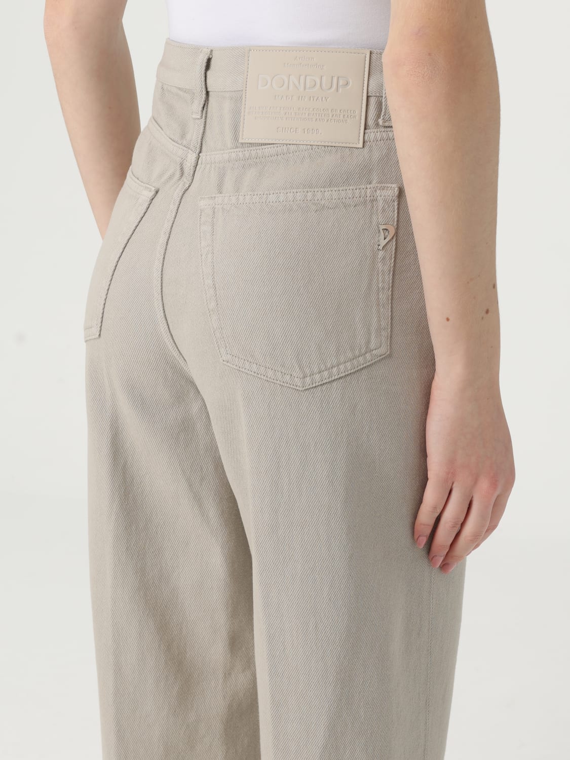 パンツ DONDUP Woman Pants Beige DP784BF0018DPTD 010 DONDUP: Pants woman - Beige | Dondup pants DP784BF0018DPTD