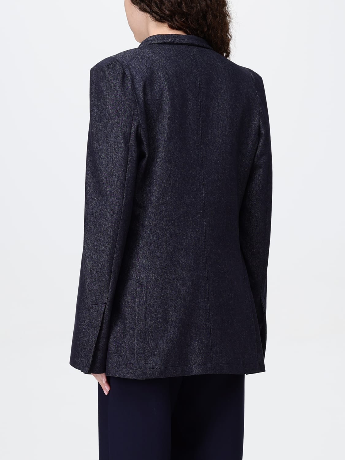 MAX MARA JACKET: Jacket woman Max Mara, Blue - Img 2