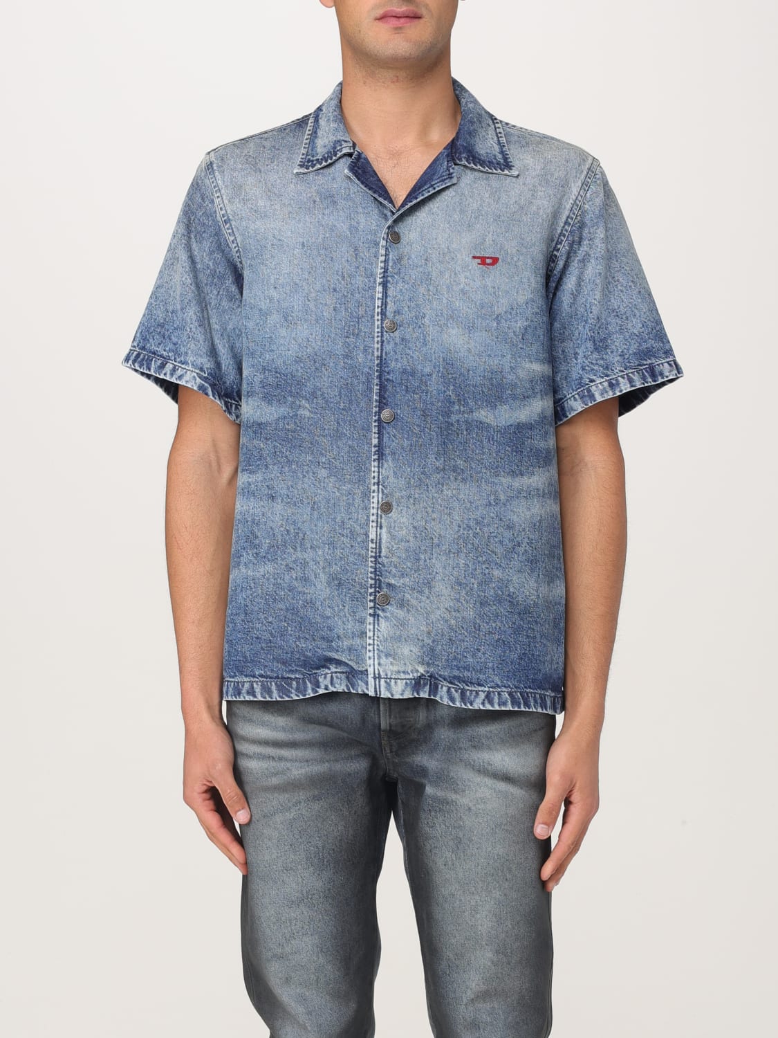 DIESEL SHIRT: Shirt men Diesel, Blue - Img 1