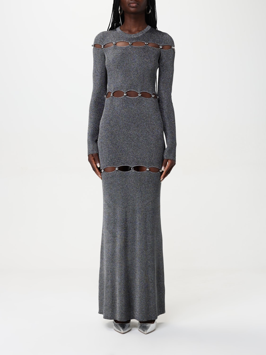 ワンピース ISABEL MARANT Woman Dress Silver RO0810FAC2L01I SIBK ISABEL MARANT: Dress woman - Silver | Isabel Marant dress
