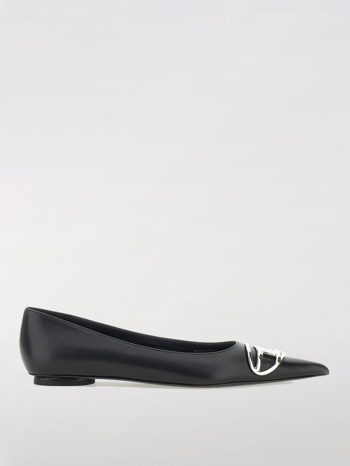 フラットシューズ DIESEL Woman Ballet flats Black Y03452PR818 T8013 DIESEL: Ballet flats woman - Black | Diesel ballet flats