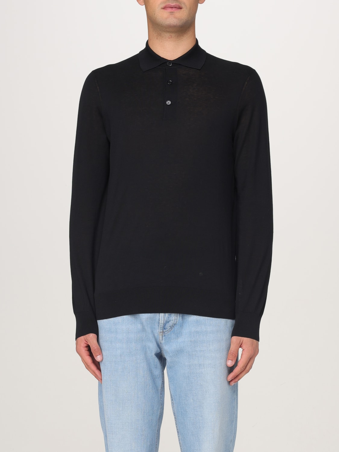 BRUNELLO CUCINELLI ポロ M Piqué polo shirt for Man in Off-White | Brunello Cucinelli