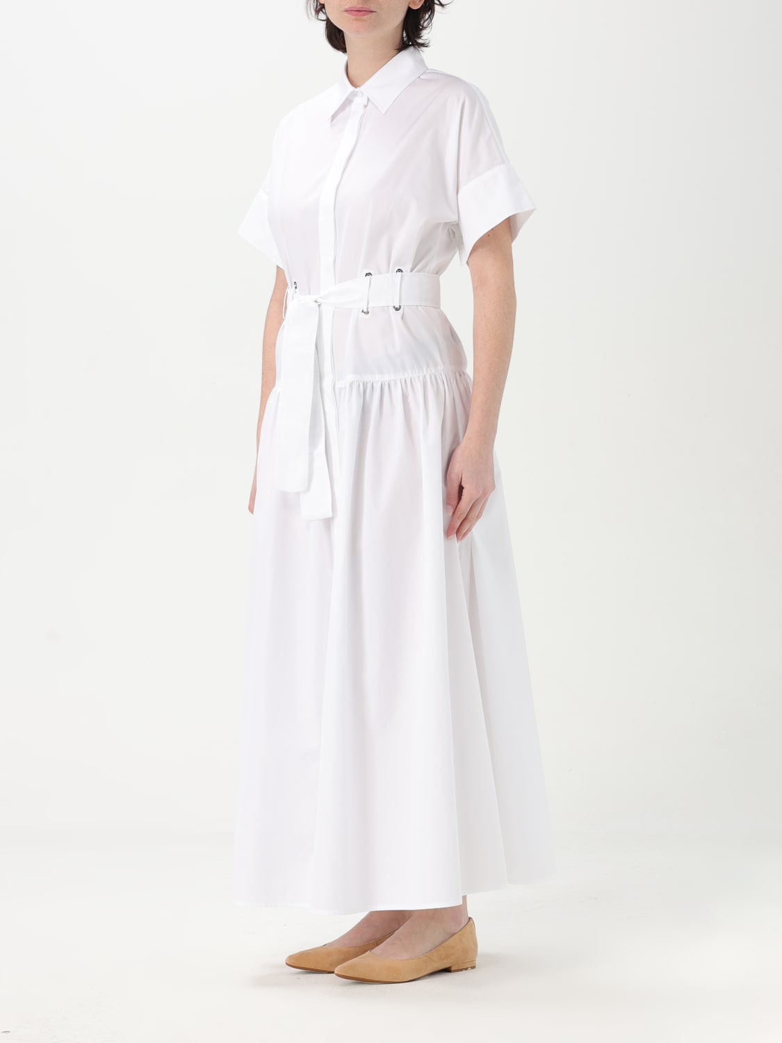 ワンピース MAX MARA Woman Dress White 2421326021600 001 Women's Formalwear Dresses and Elegant Dresses | Max Mara