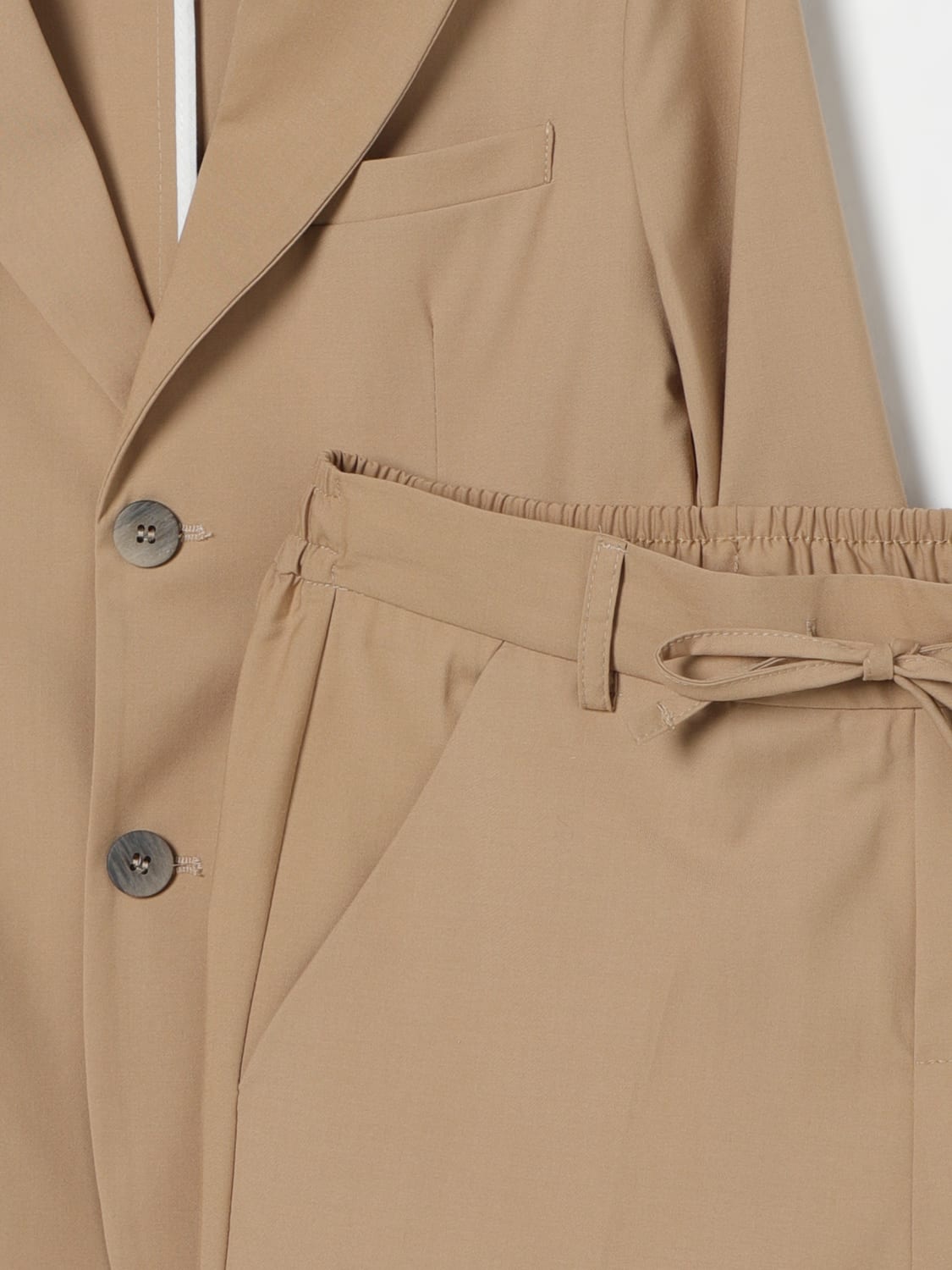 PAOLO PECORA TRAJE: Traje niños Paolo Pecora, Marrón - Img 3