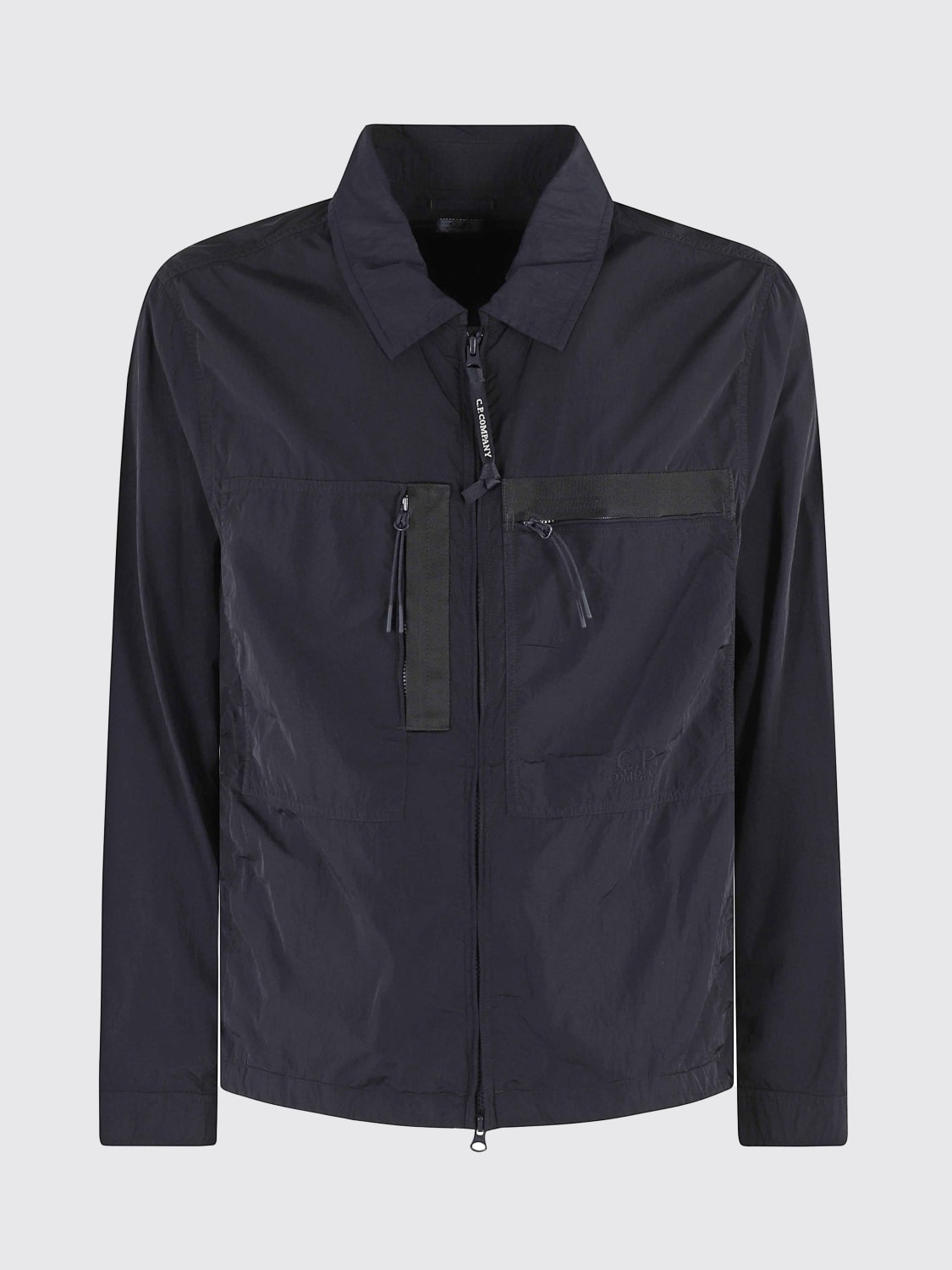 C.P. COMPANY CHAQUETA: Jersey hombre C.P. Company, Azul Oscuro - Img 1