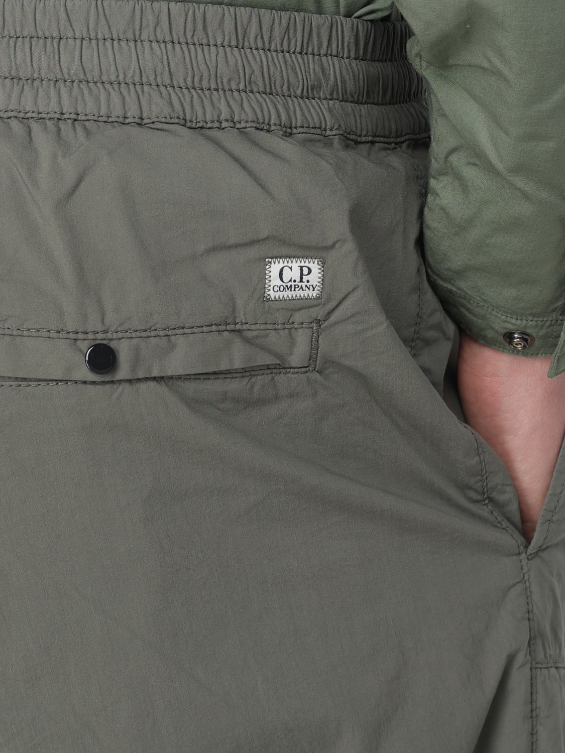 C.P. COMPANY PANTS: Pants men C.P. Company, Green - Img 4