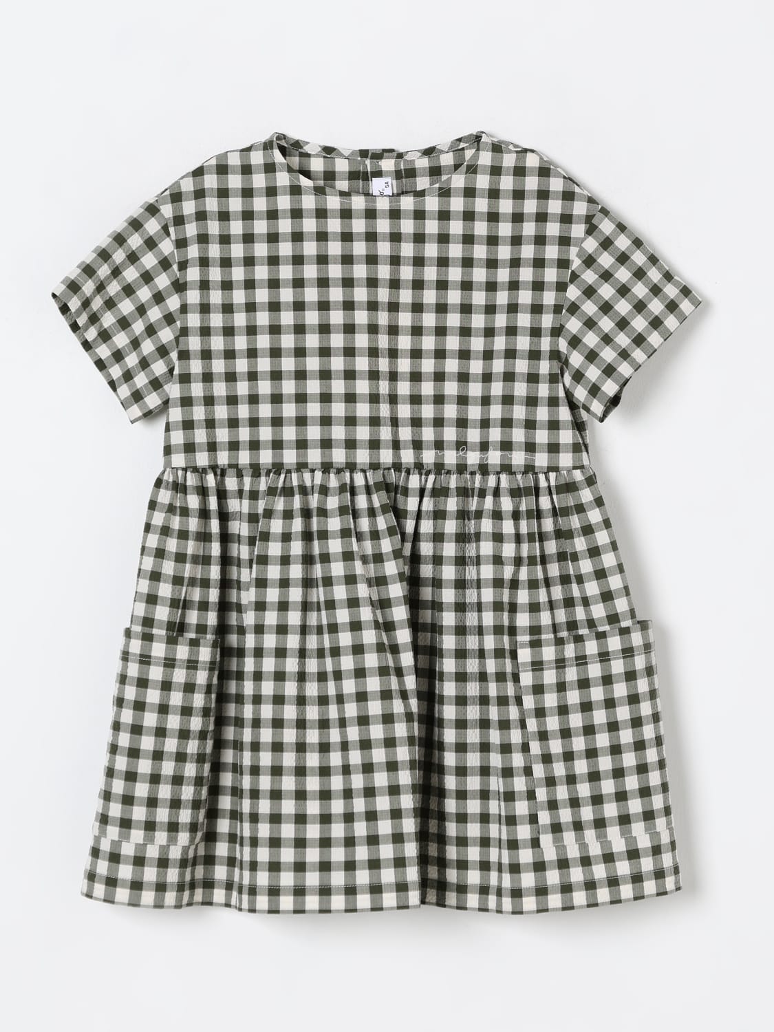 IL GUFO VESTIDO: Vestido niños Il Gufo, Verde - Img 1