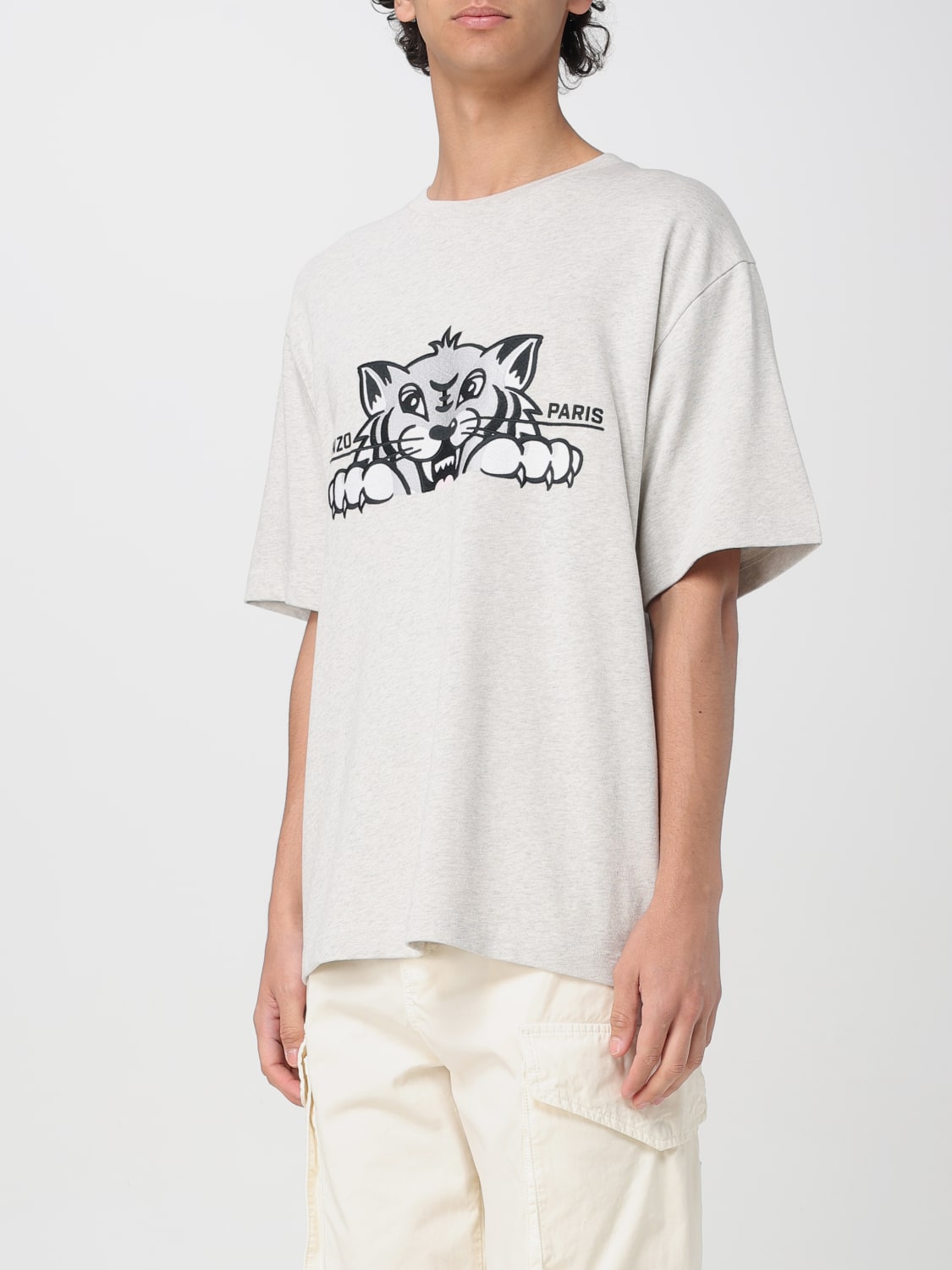 KENZO T-SHIRT: T-shirt men Kenzo, Grey - Img 4