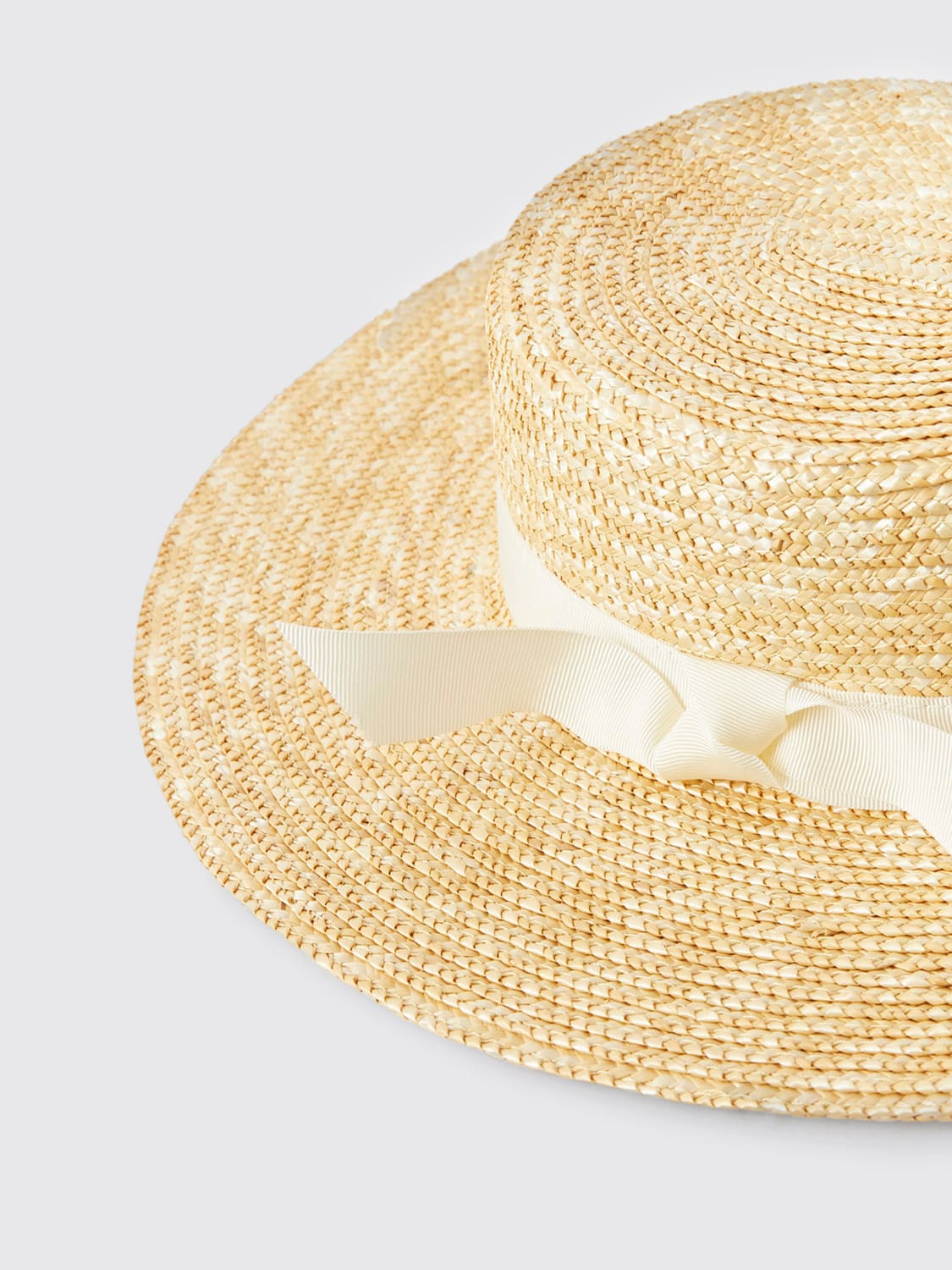 IL GUFO HAT: Girls' hats kids Il Gufo, Beige - Img 2