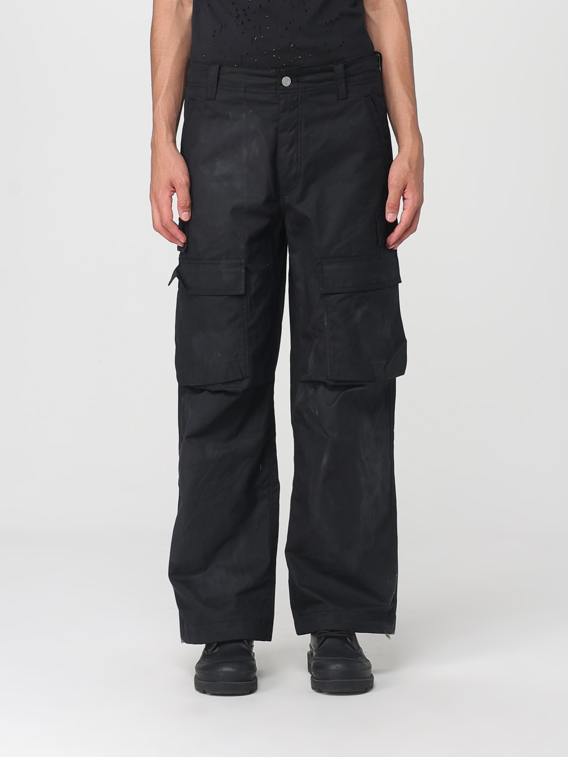 PURPLE PANTS: Pants men Purple Brand, Black - Img 1