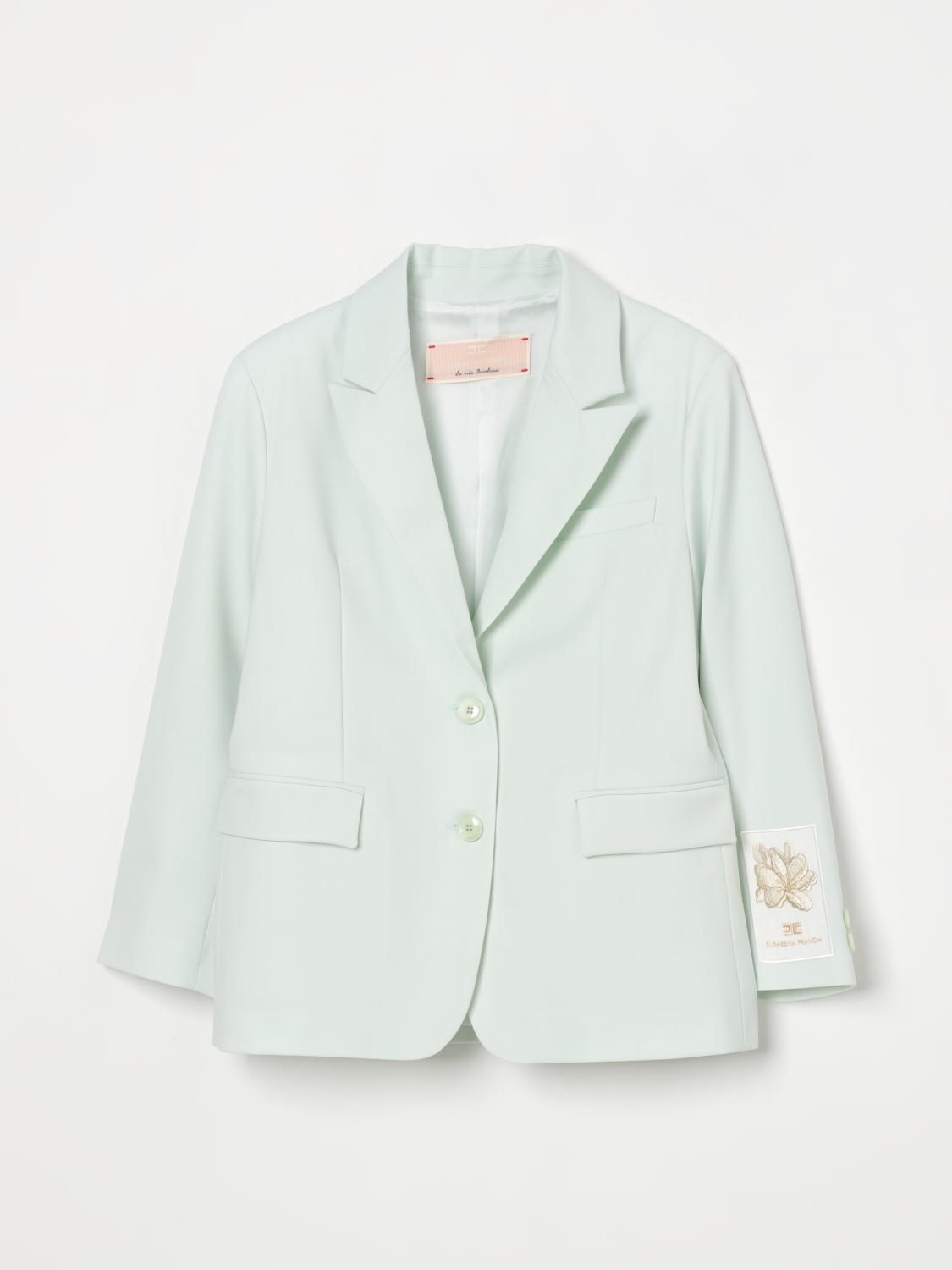 ELISABETTA FRANCHI LA MIA BAMBINA JACKE: Blazer kinder Elisabetta Franchi La Mia Bambina, Grün - Img 1