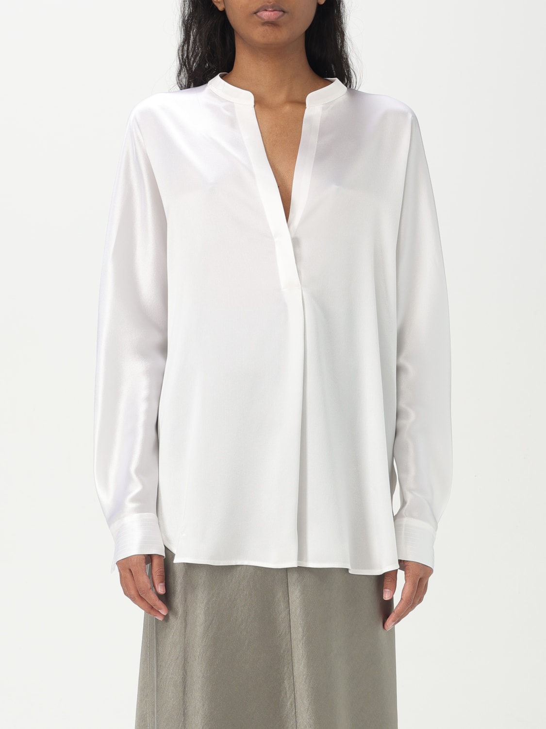 VINCE TOP: Top woman Vince, White - Img 1