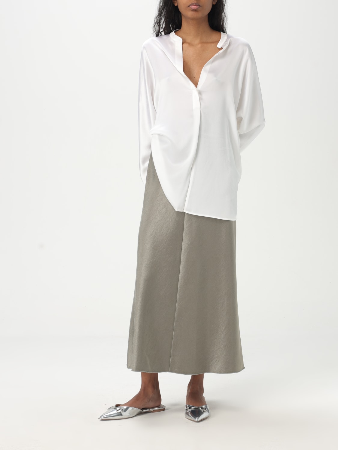 VINCE TOP: Top woman Vince, White - Img 2