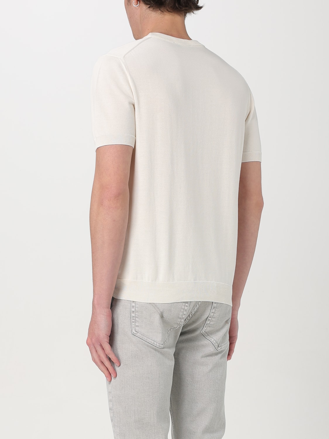 ZANONE T-SHIRT: Zanone cotton t-shirt, Milk - Img 2