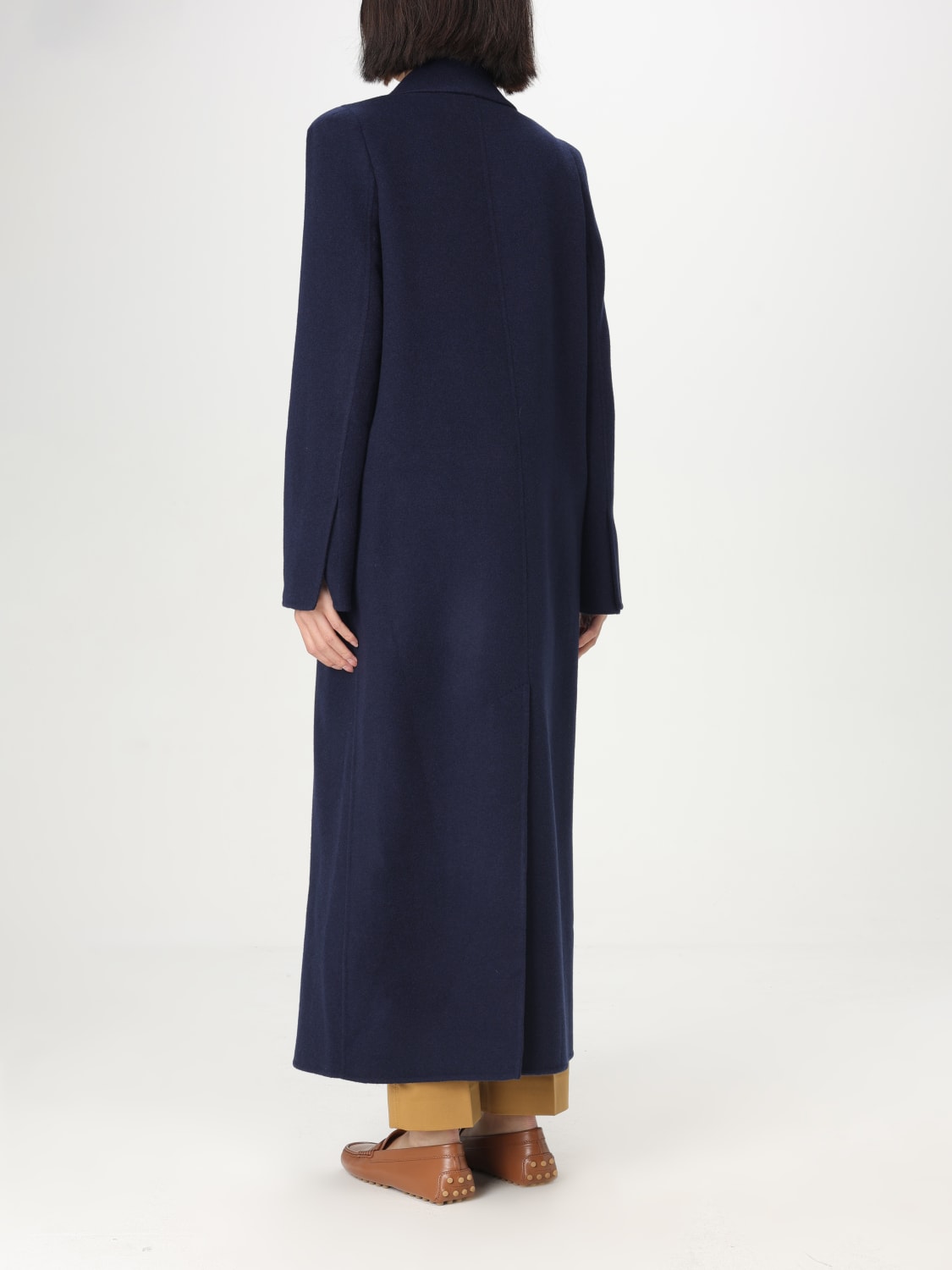 コート MAX MARA Woman Coat Gnawed Blue 2311210137600 030 MAX MARA: Coat woman - Blue | Max Mara coat 2511011153600