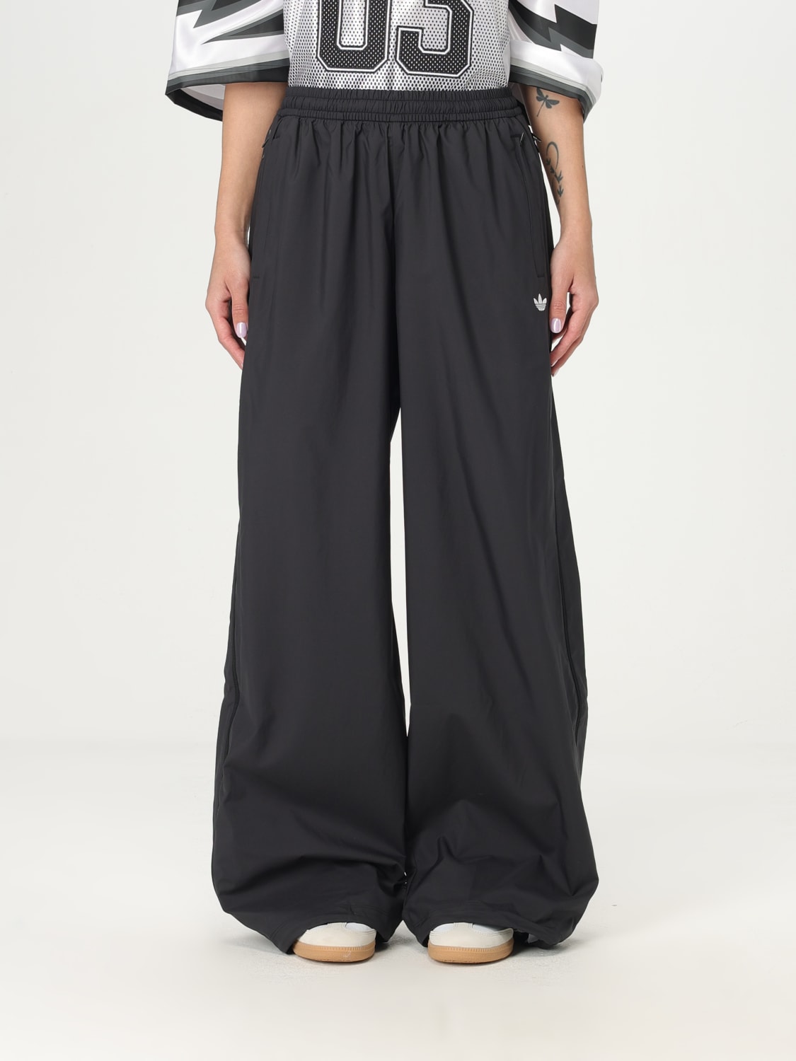 パンツ ADIDAS Women Straight Pants JX9206 BLACK Black ADIDAS ORIGINALS: Pants woman - Black | Adidas Originals