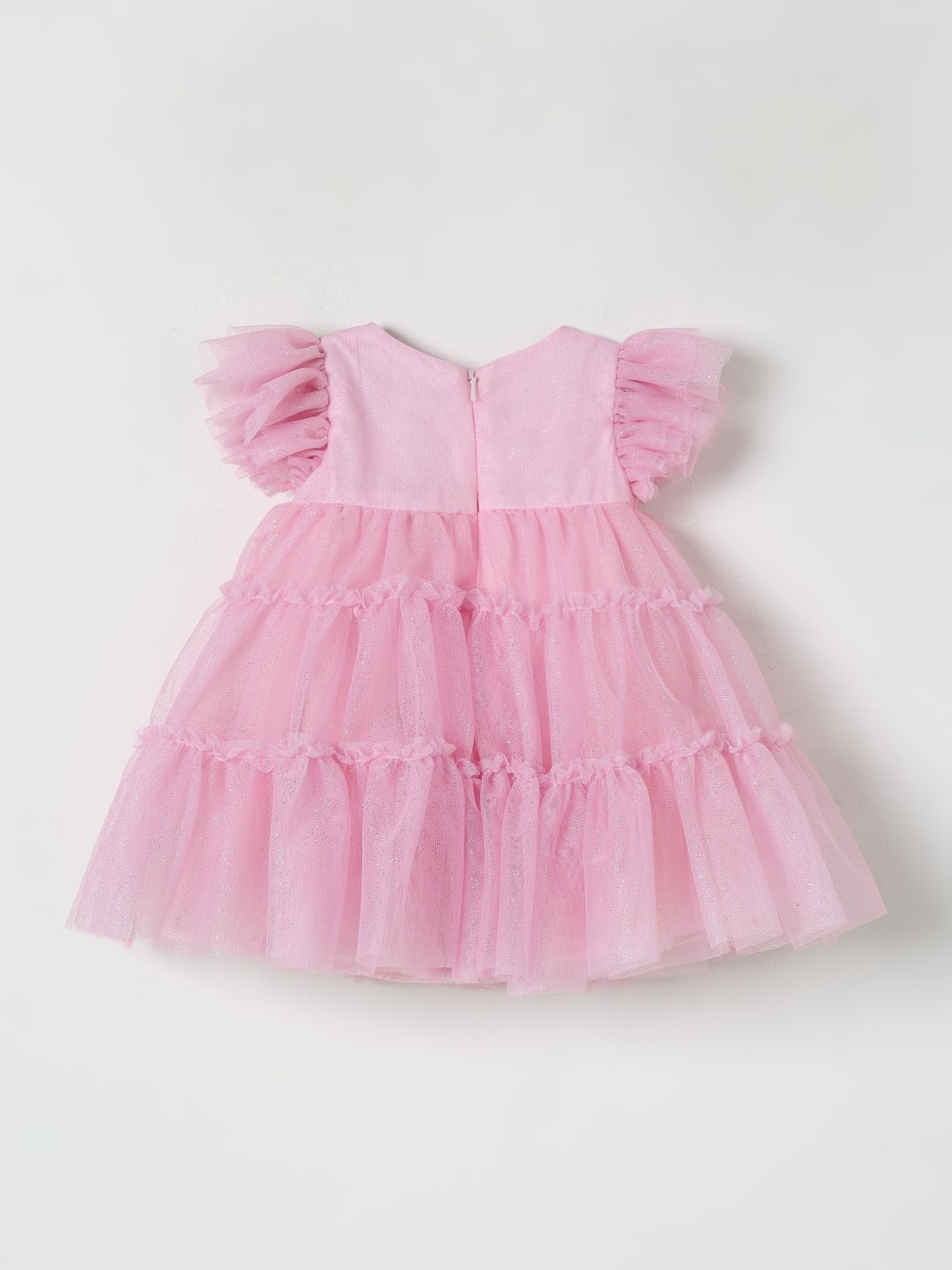 MONNALISA BARBOTEUSE: Robe enfant Monnalisa, Rose - Img 2