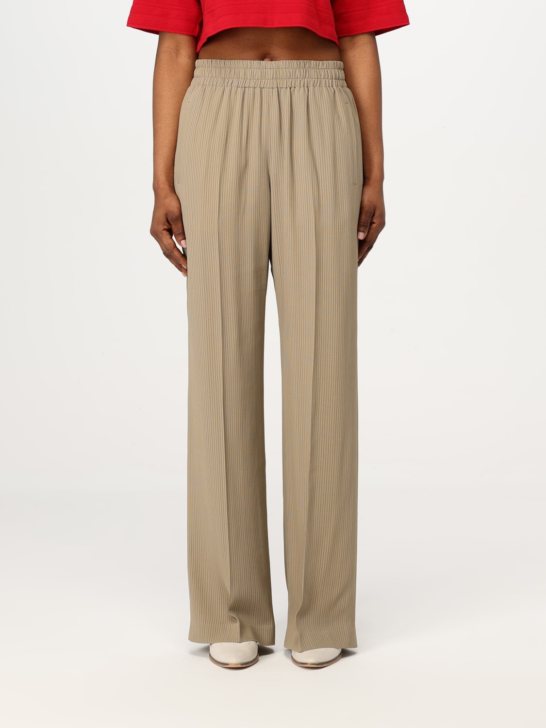 GOLDEN GOOSE PANTS: Pants woman Golden Goose, Dove Grey - Img 1