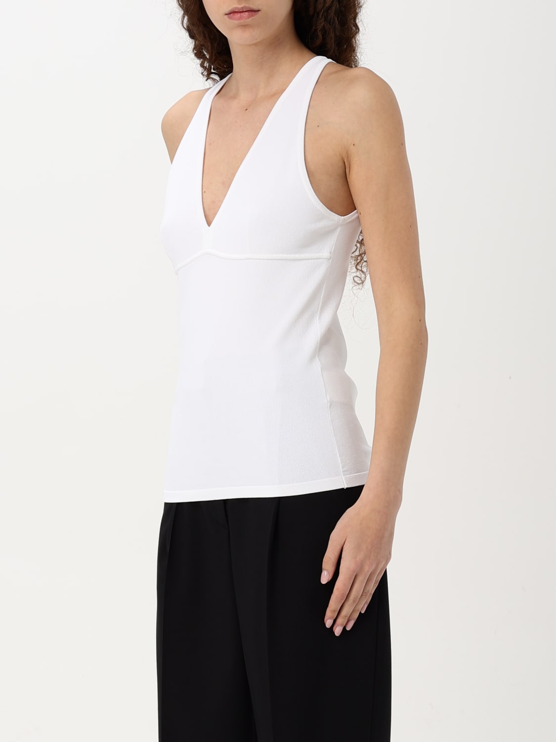 MAX MARA TOP: Top mujer Max Mara, Blanco - Img 3