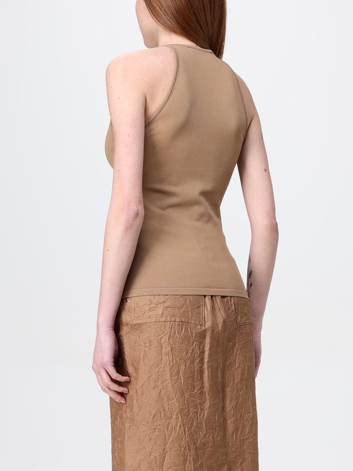 MAX MARA TOP: Top woman Max Mara, Brown - Img 3