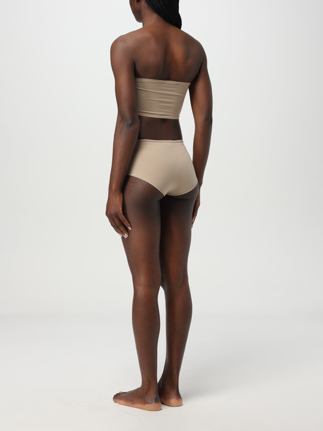 ALAÏA: Lingerie woman - Beige | Alaïa lingerie AA9A1024M826A