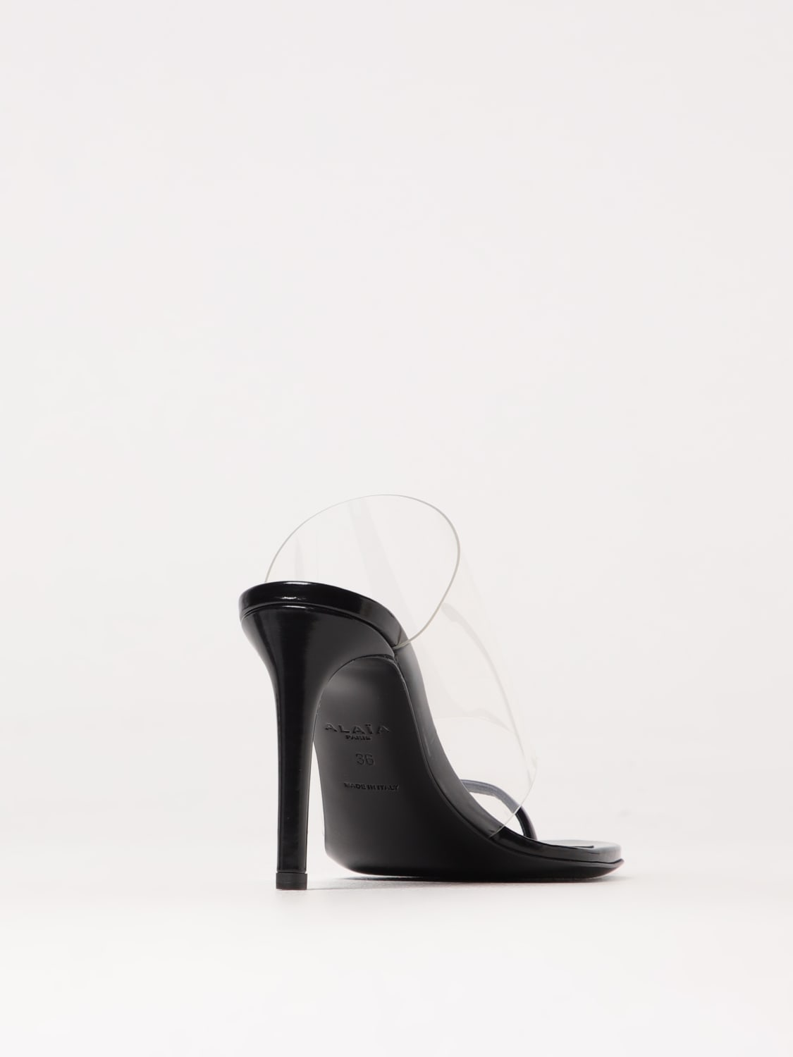 ALAÏA HEELED SANDAL: Flat sandals woman AlaÏa, Black - Img 3