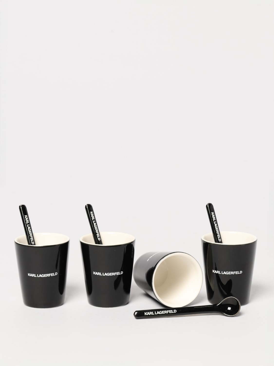 KARL LAGERFELD TEA AND COFFEE: Set men Karl Lagerfeld, Black - Img 1
