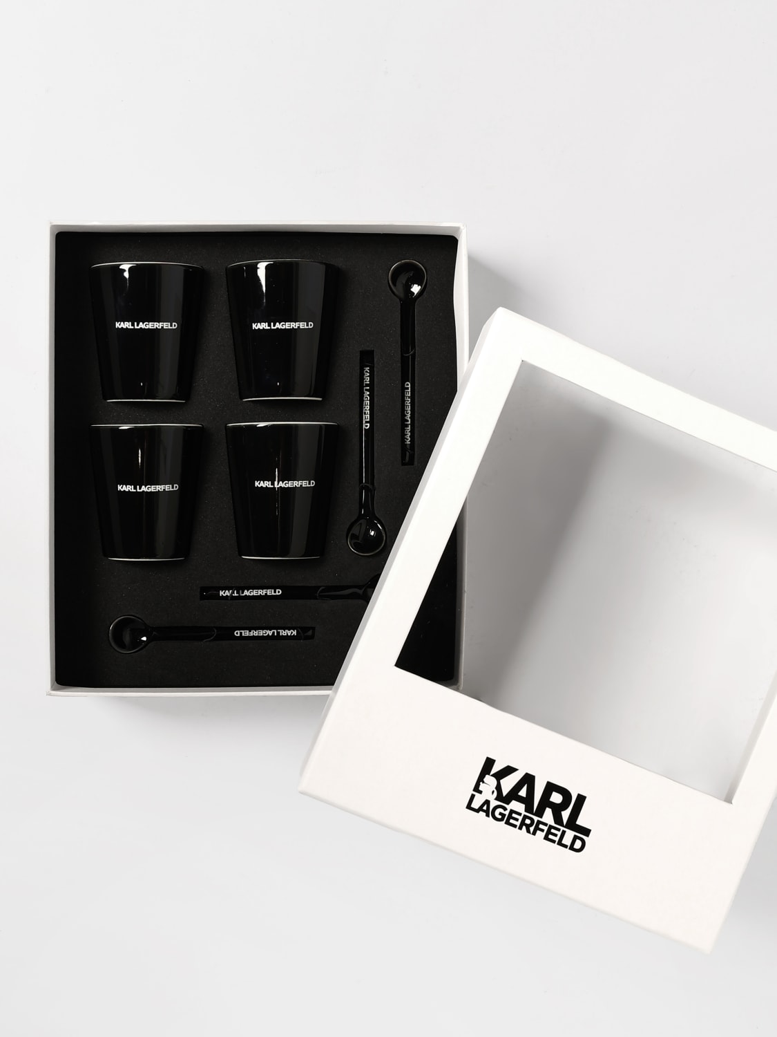 KARL LAGERFELD TEA AND COFFEE: Set men Karl Lagerfeld, Black - Img 2