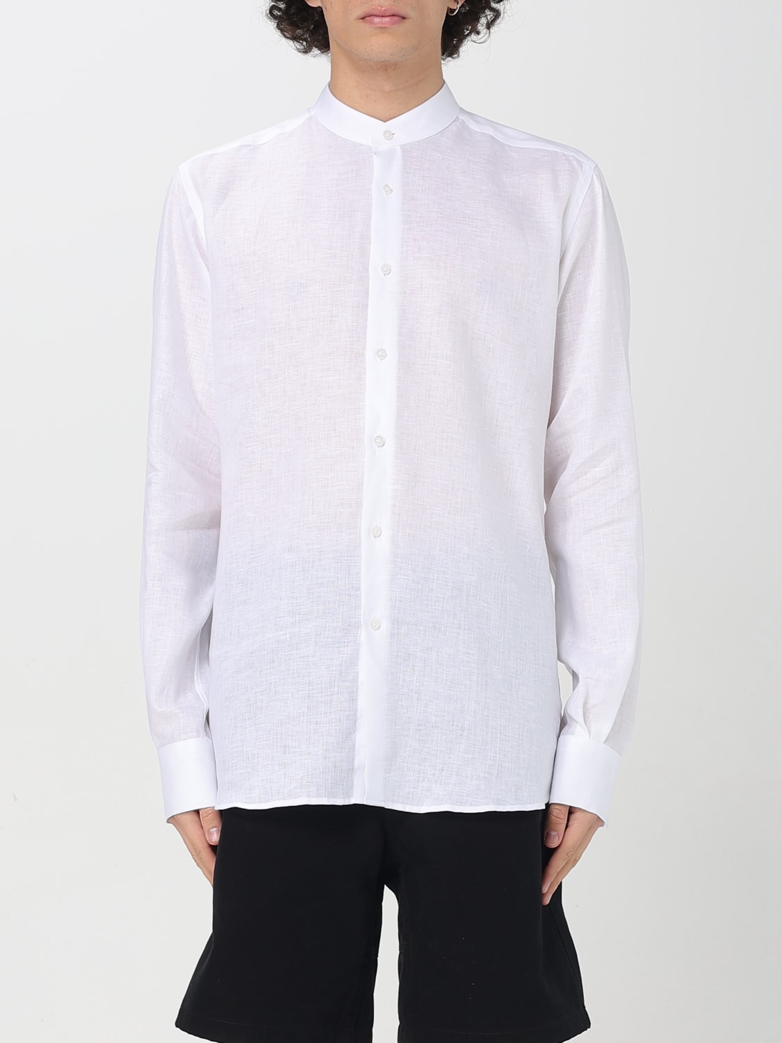 KARL LAGERFELD SHIRT: Shirt men Karl Lagerfeld, White - Img 1