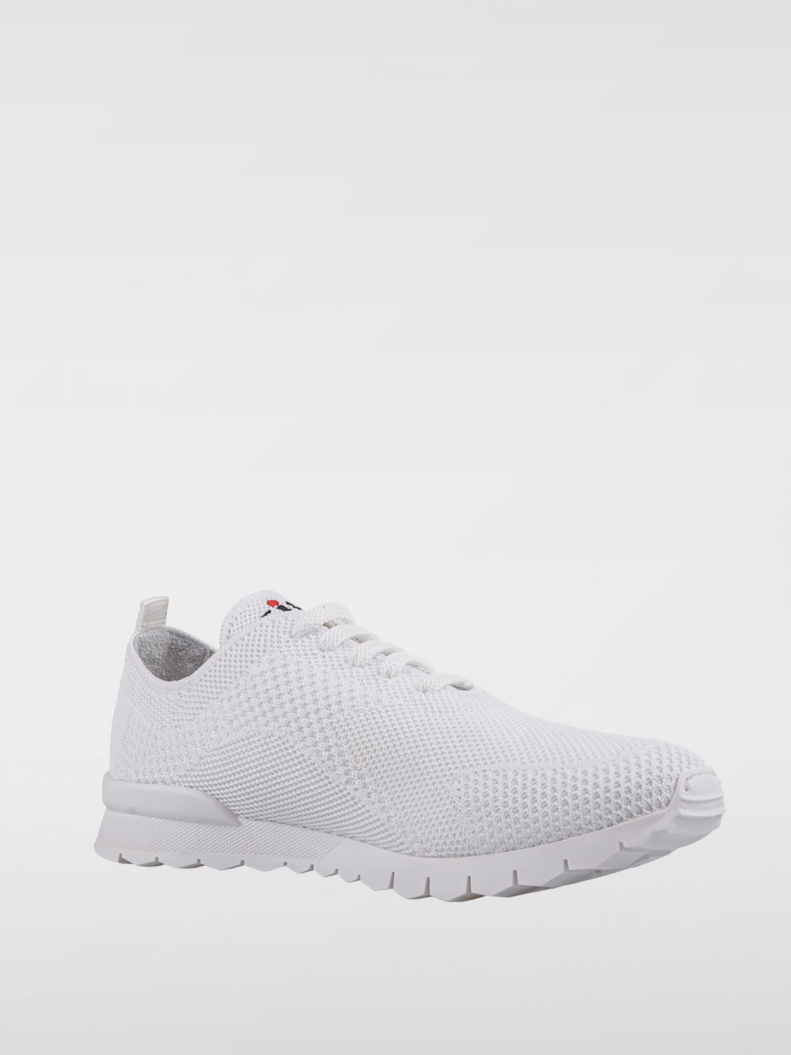 スニーカー KITON Men Sneakers DSSFITSN008090104K N0080901 WHITE Fits - Sneakers Cotton White | Kiton