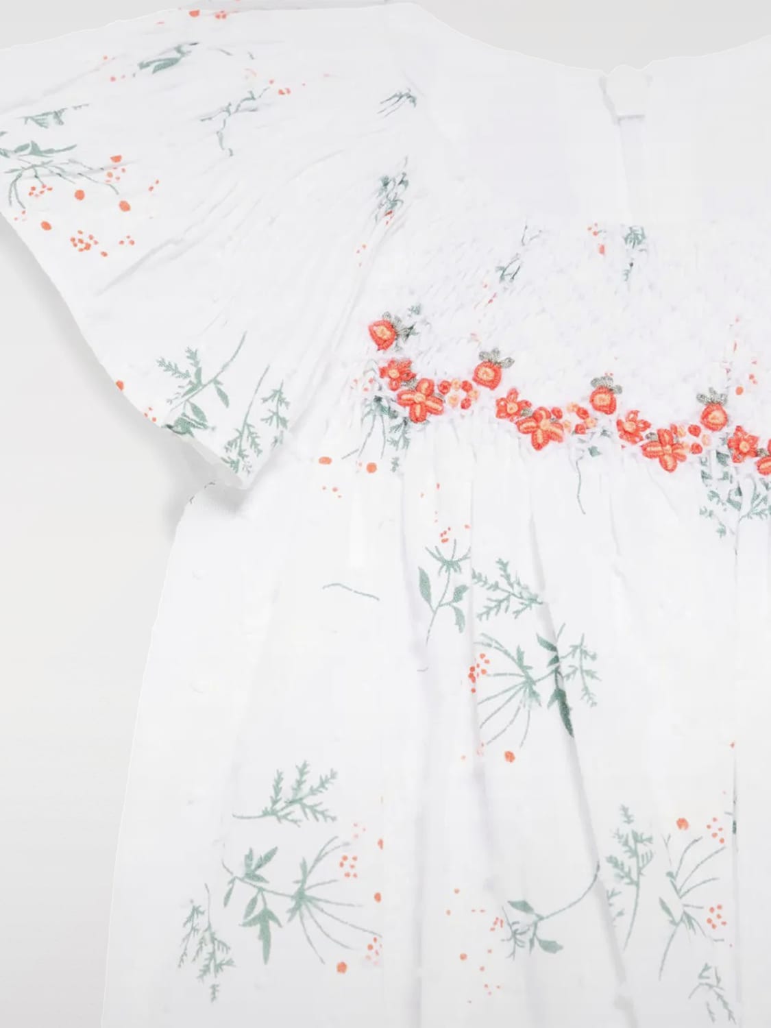 TARTINE ET CHOCOLAT STRAMPLER: Anzug kinder Tartine Et Chocolat, Weiß - Img 3