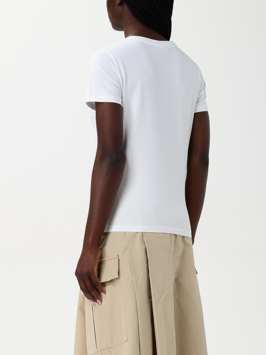 KENZO T-SHIRTS: T-shirt Kenzo in cotone con stampa floreale, Bianco - Img 2