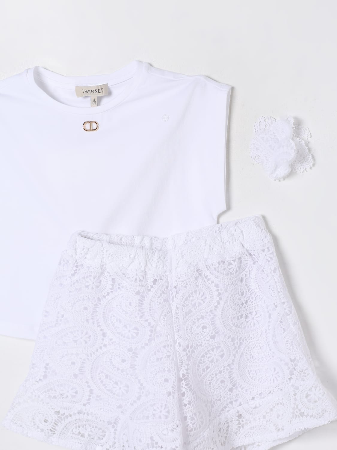 TWINSET 수트: 트랙수트 남아 Twinset, 화이트 - Img 3