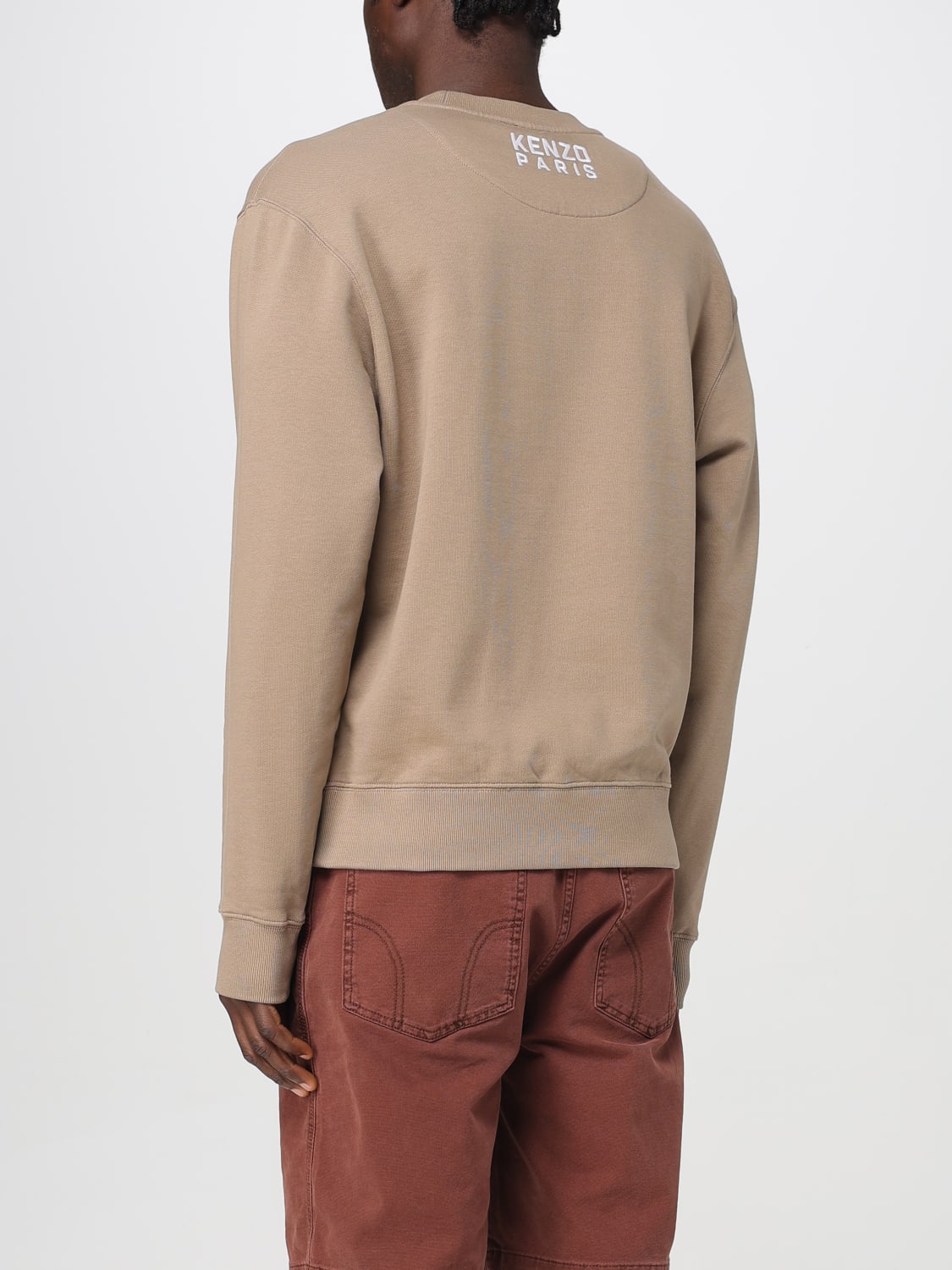 KENZO SWEATSHIRT: Pullover herren Kenzo, Beige - Img 2