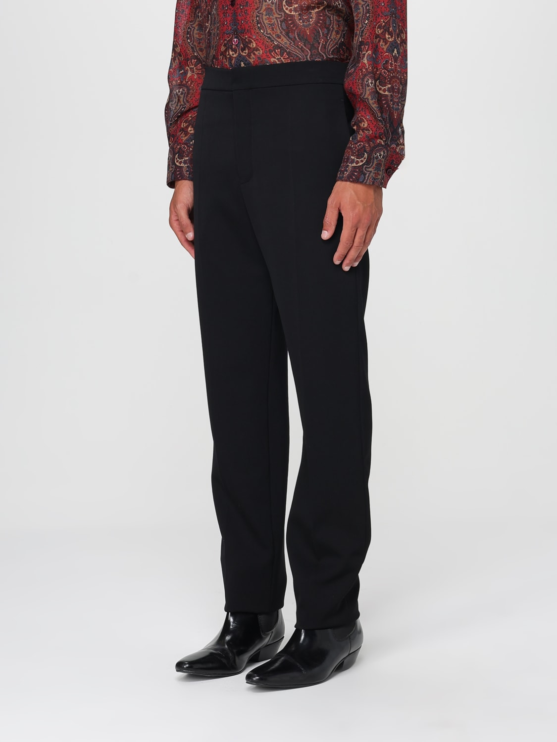 SAINT LAURENT PANTS: Pants men Saint Laurent, Black - Img 4