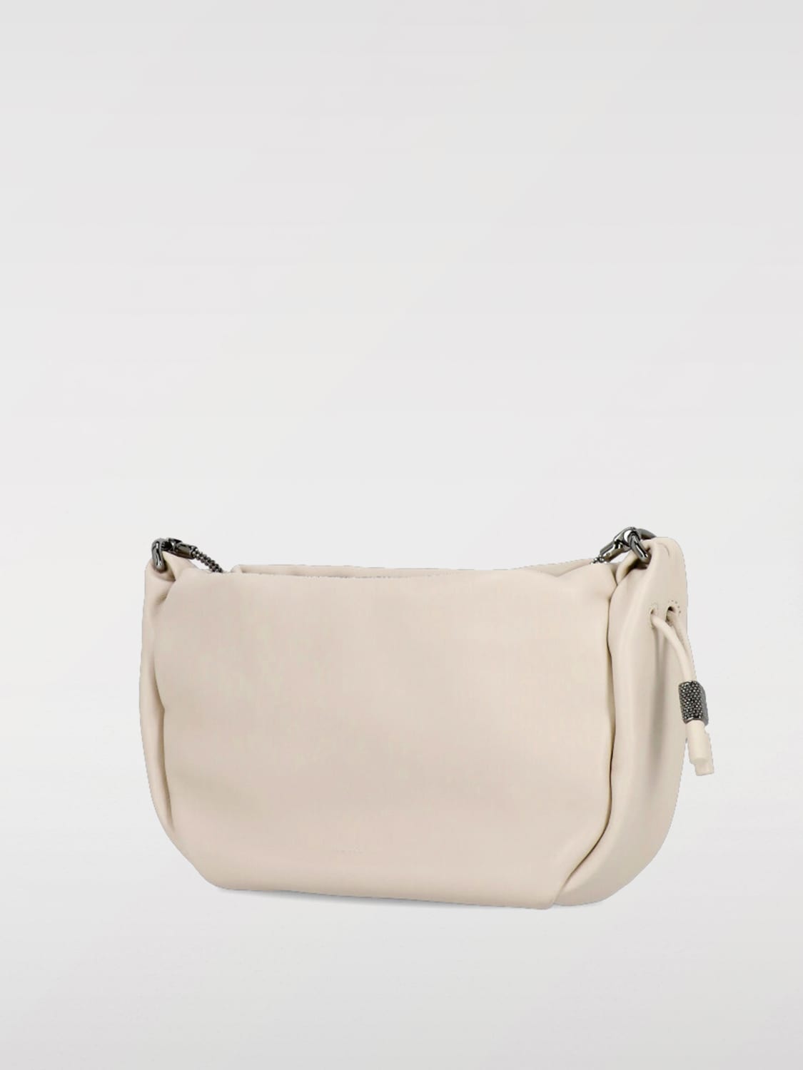 ショルダーバッグ・ポシェット BRUNELLO CUCINELLI Woman Crossbody bags Ivory MBGPD2667 brunello-cucinelli.jpg