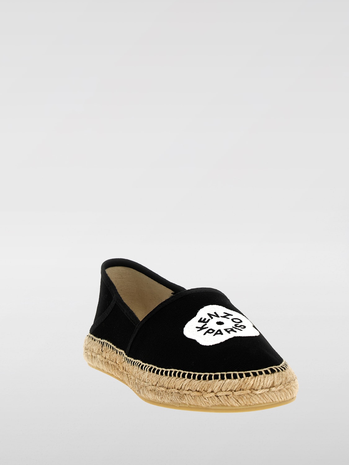 フラットシューズ KENZO Woman Espadrilles White FF52ES020F71 99 KENZO: Shoes woman - White | Kenzo espadrilles FF52ES020F71