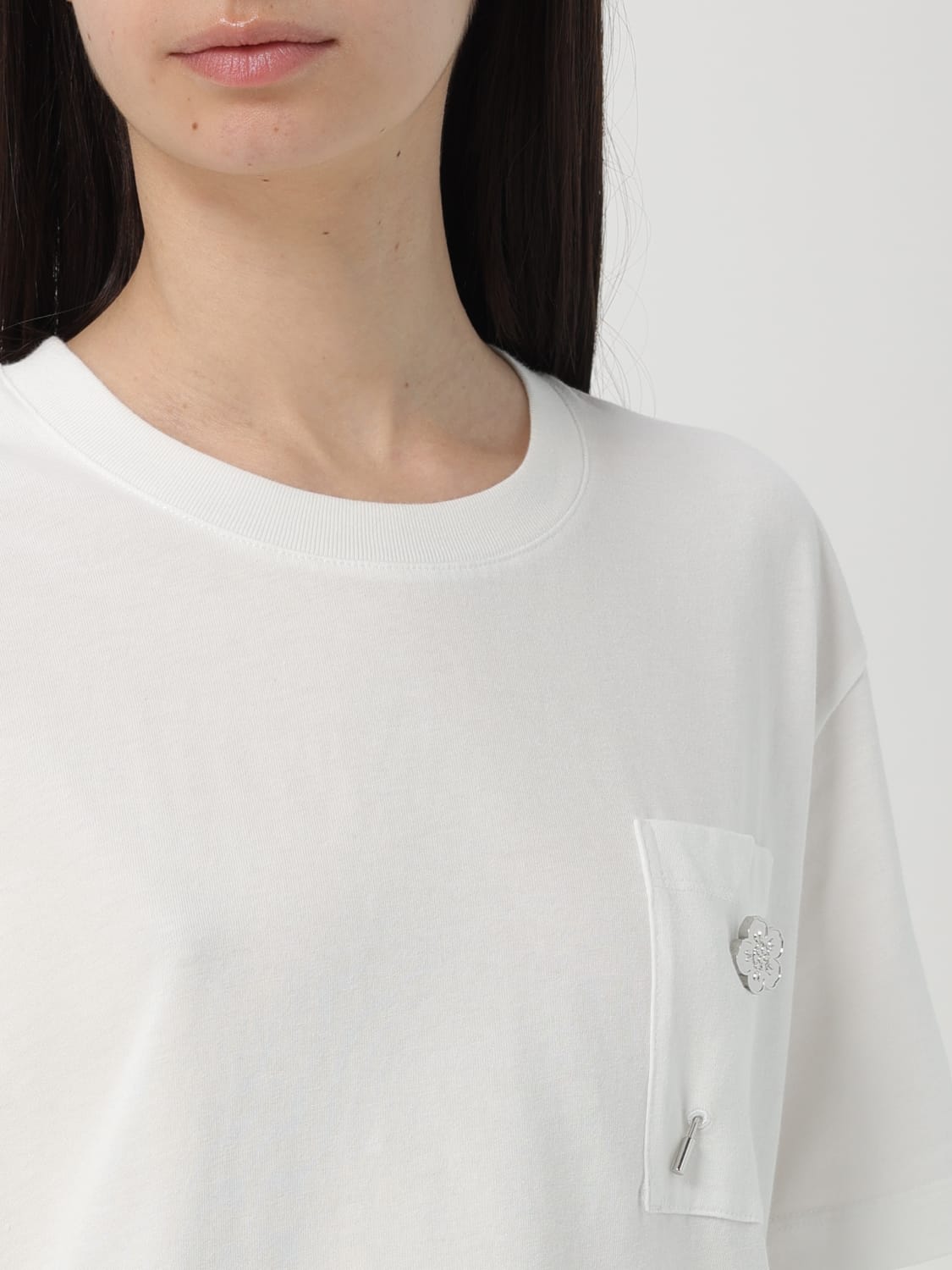 KENZO T-SHIRTS: T-shirt Kenzo in cotone , Bianco - Img 4