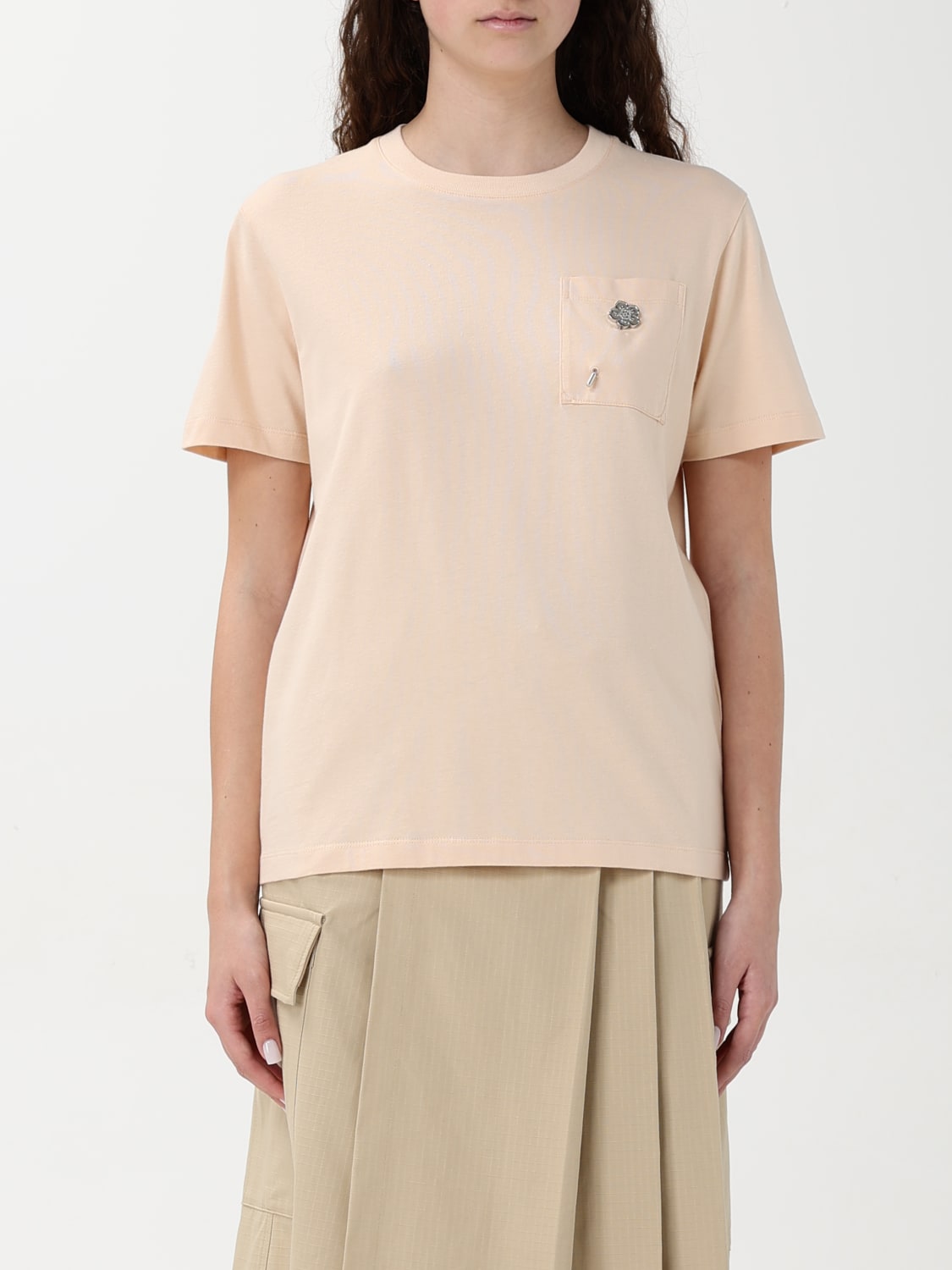 KENZO T-SHIRTS: T-shirt Kenzo in cotone , Rosa - Img 1