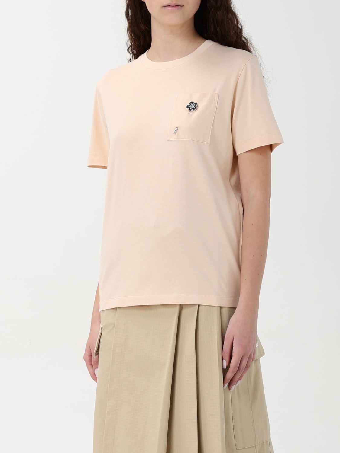 KENZO T-SHIRTS: T-shirt Kenzo in cotone , Rosa - Img 3